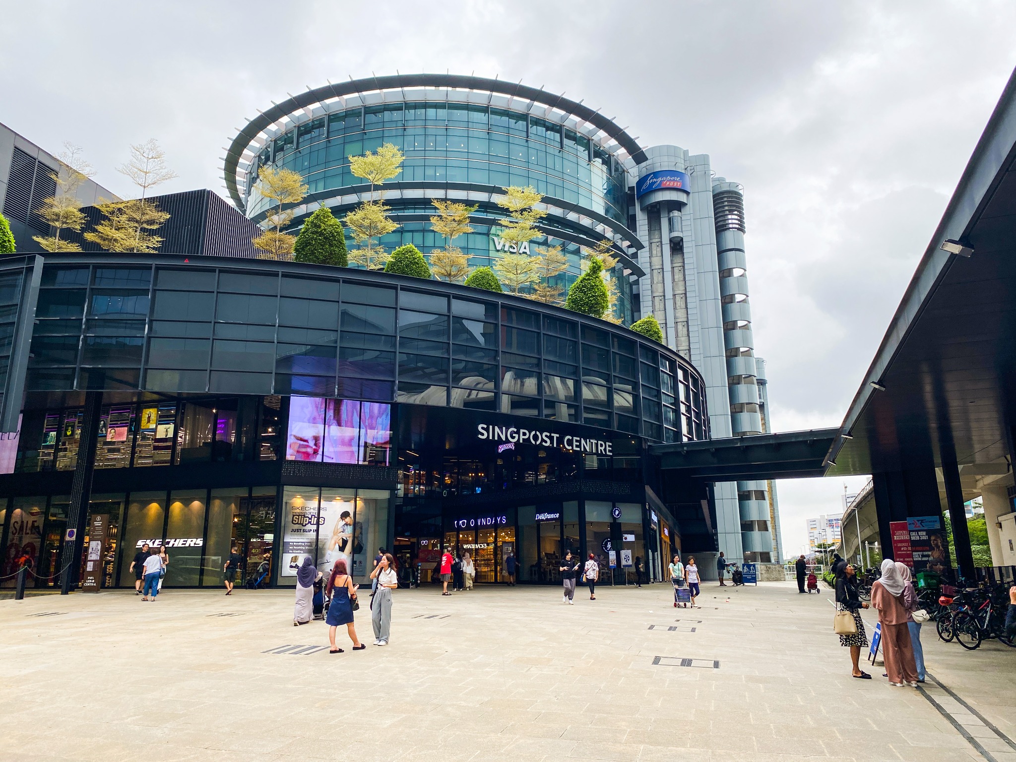 SingPost Centre Facebook ad: FOLLOW our page for exclusive giveaways, exciting events…