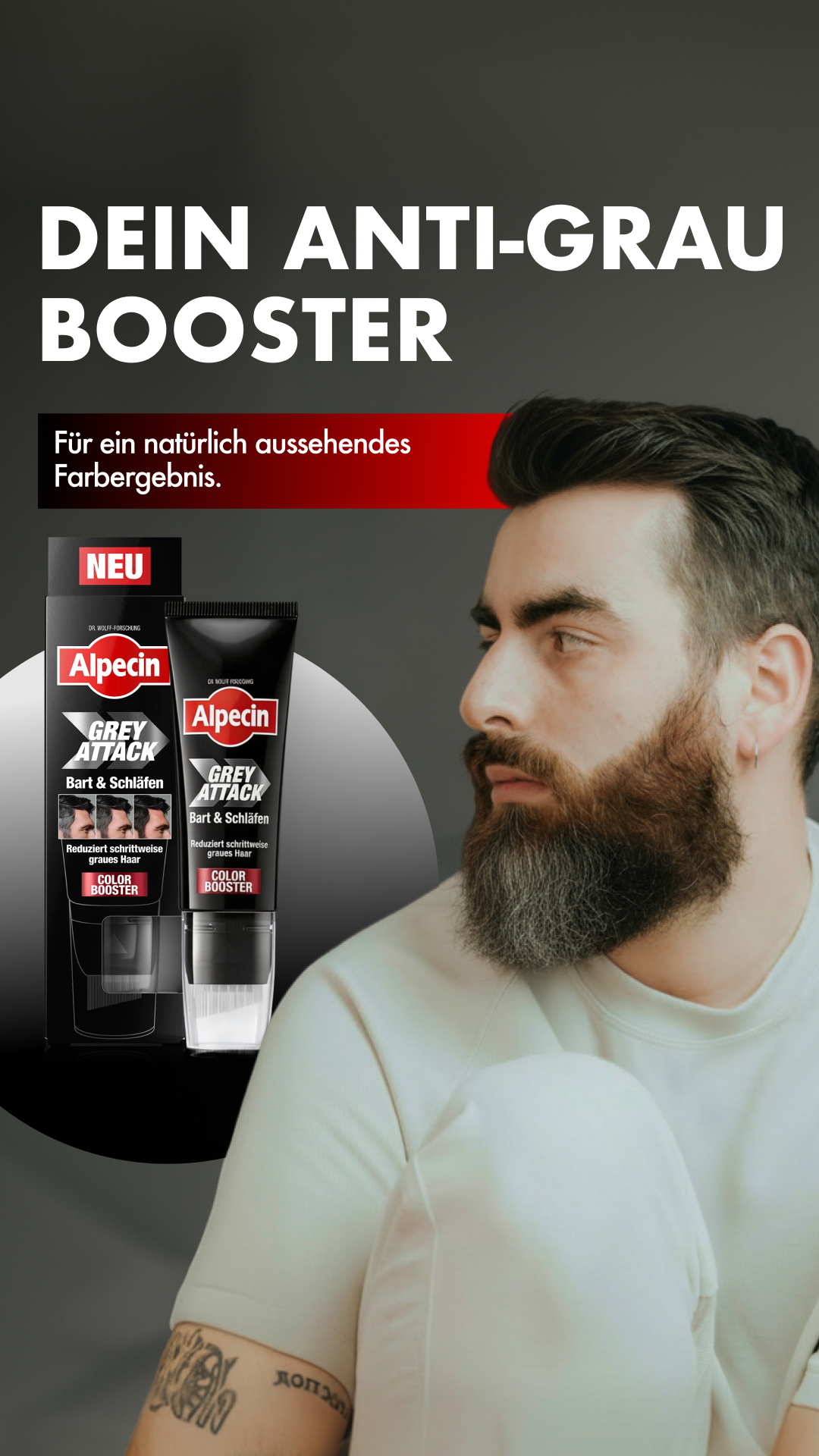 Alpecin Facebook ad