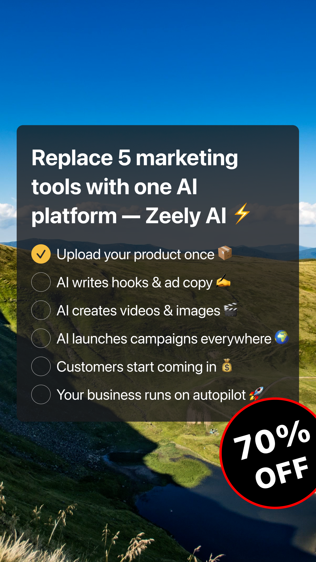 Zeely Facebook ad