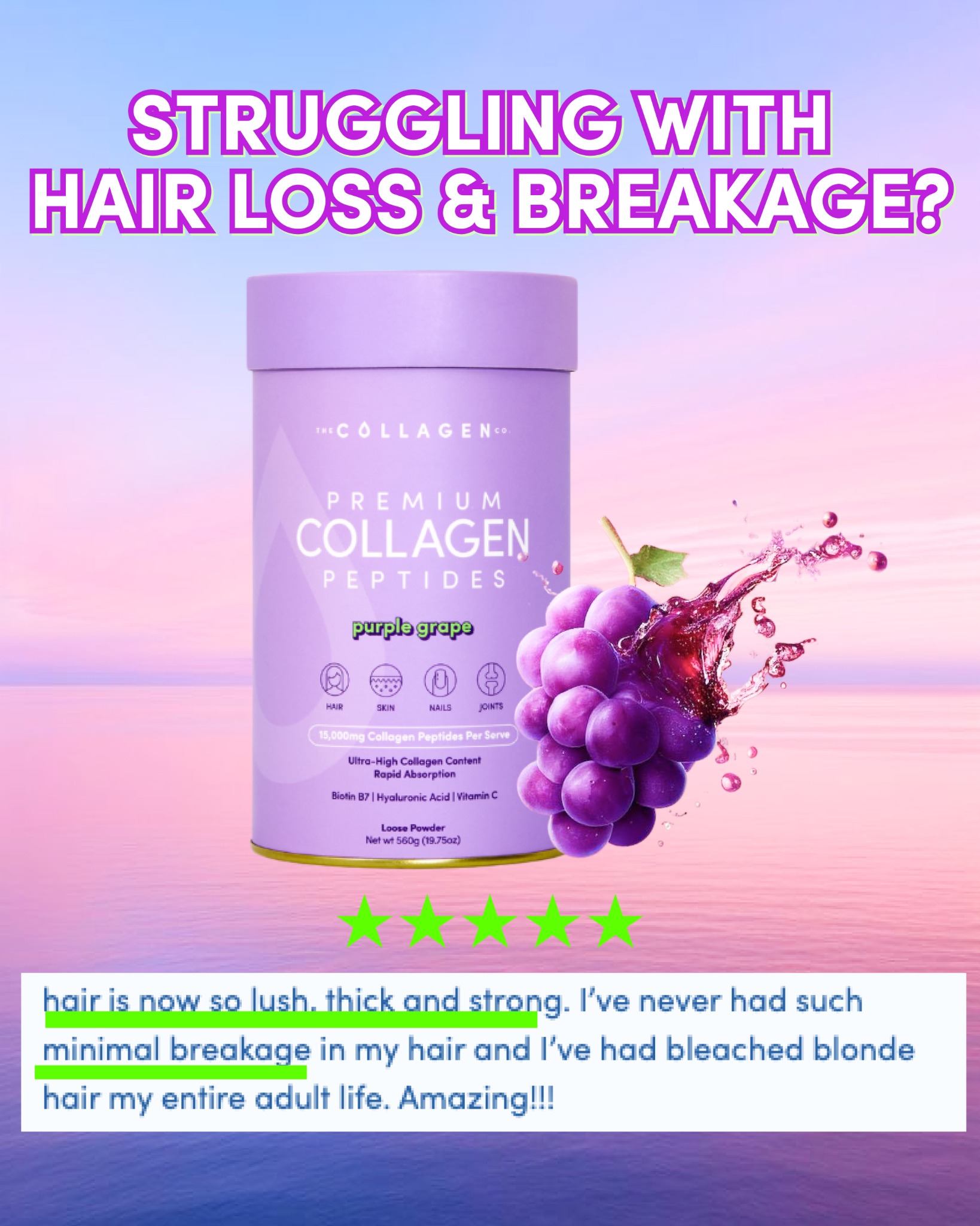 The Collagen Co. Facebook ad