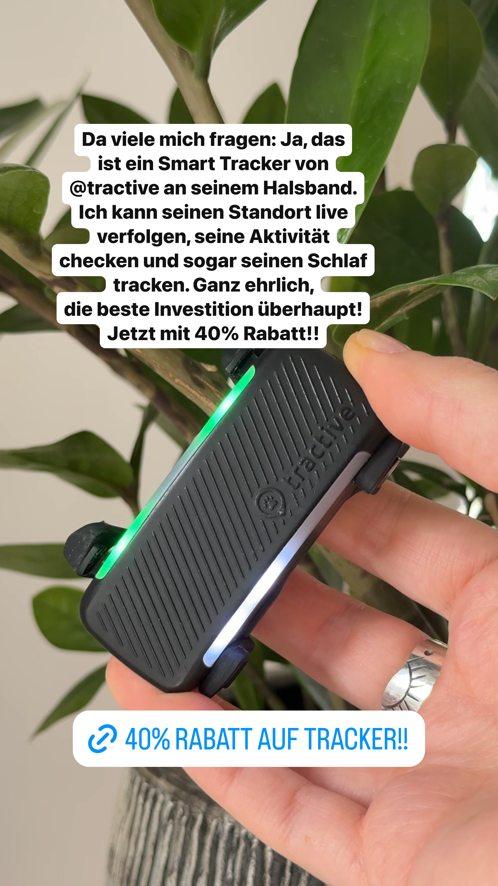 Tractive Facebook ad