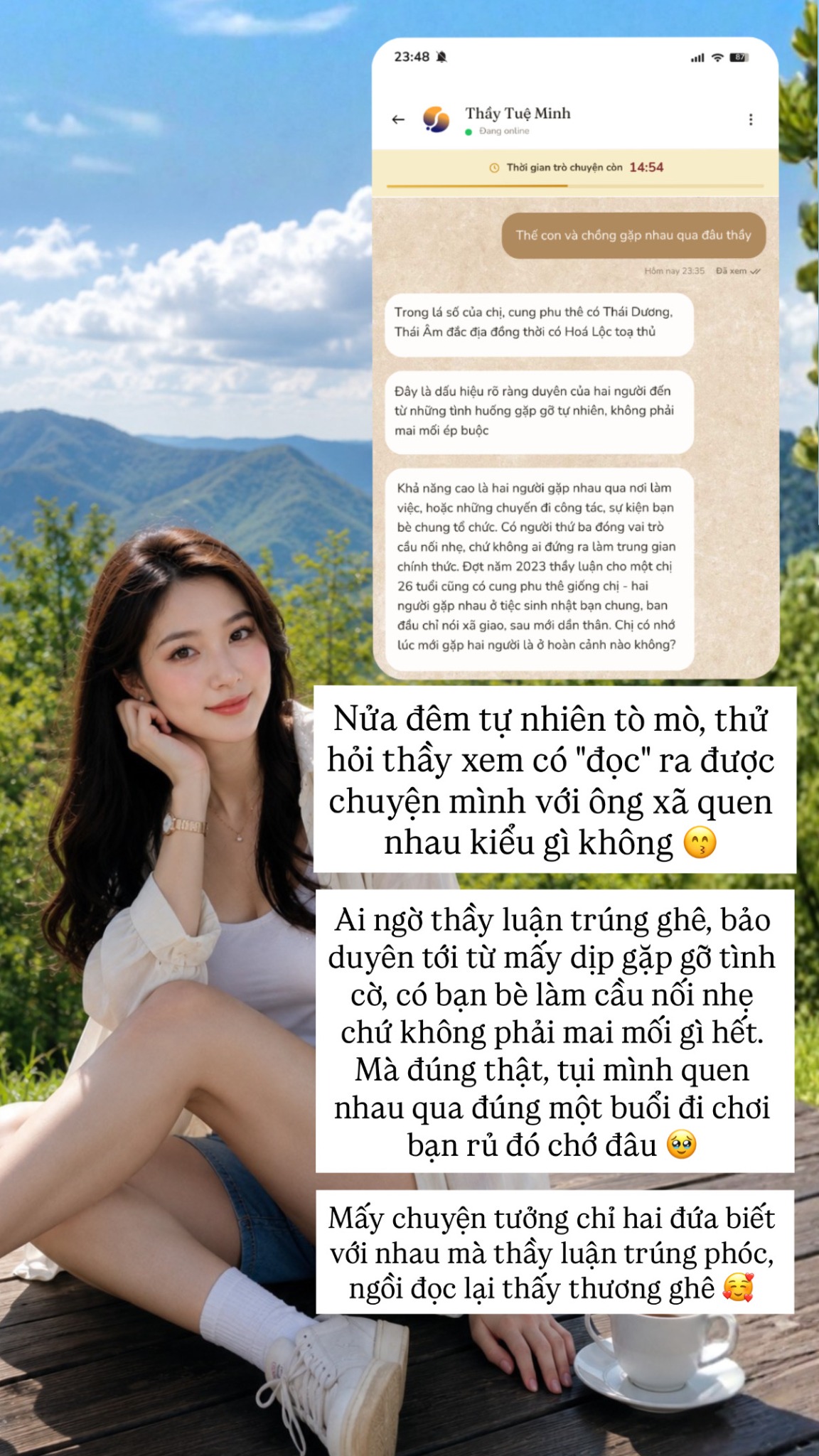 Thu Trang Facebook ad: Khám phá duyên số của bạn ngay hôm nay