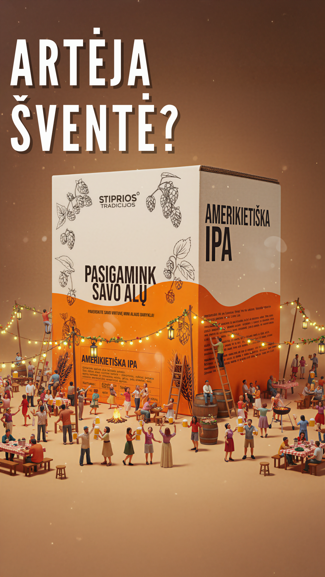 Flera - Stiprios Tradicijos Facebook ad: Dovana vyrui, kuris jau viską turi!
