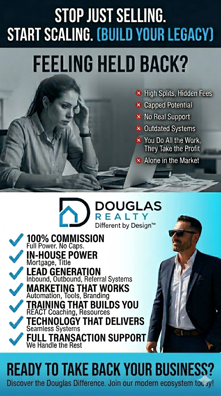 Douglas Realty, LLC Facebook ad from May 25, 2026