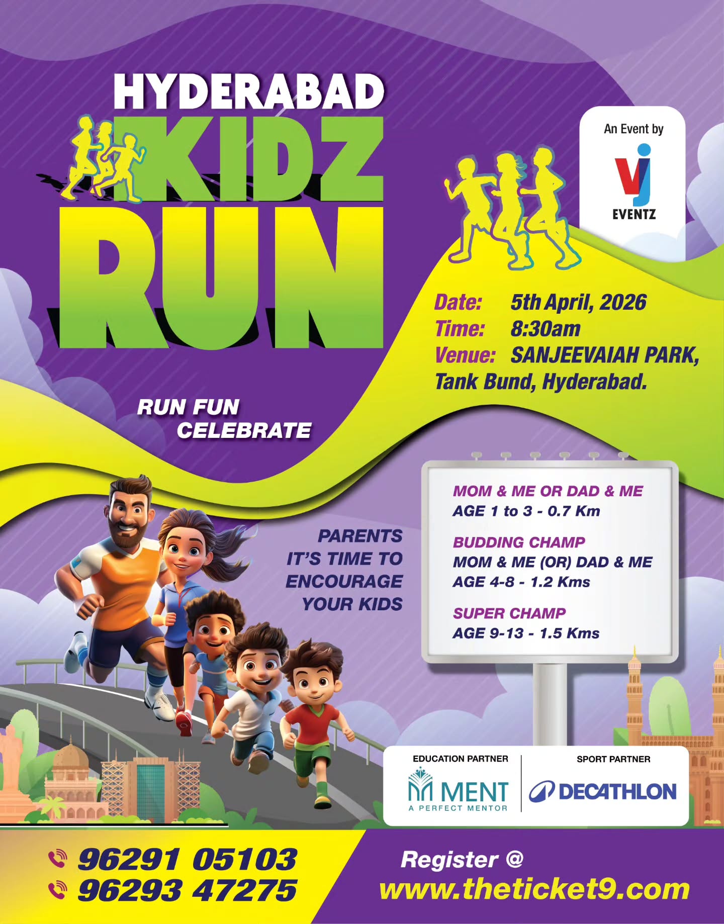vj__eventz Facebook ad: Parents wake up and encourage your kids.!