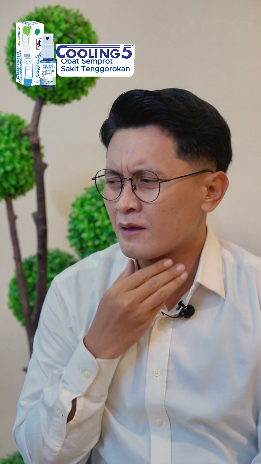 invloed Facebook ad: Mau interview suara ilang karena sakit tenggorokan?