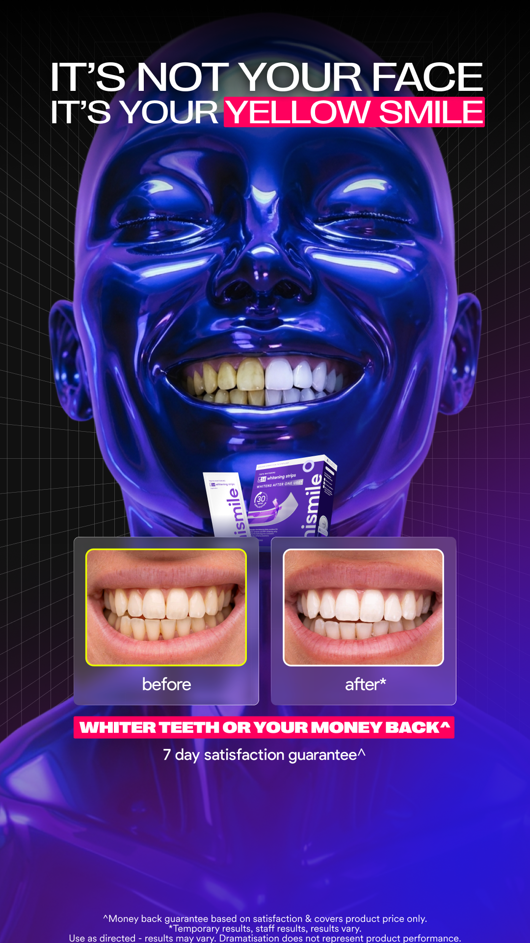 Hismile Facebook ad
