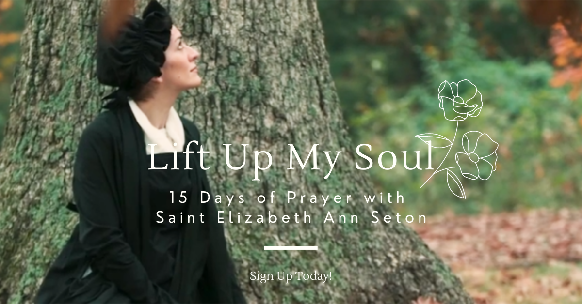 The National Shrine of Saint Elizabeth Ann Seton Facebook ad