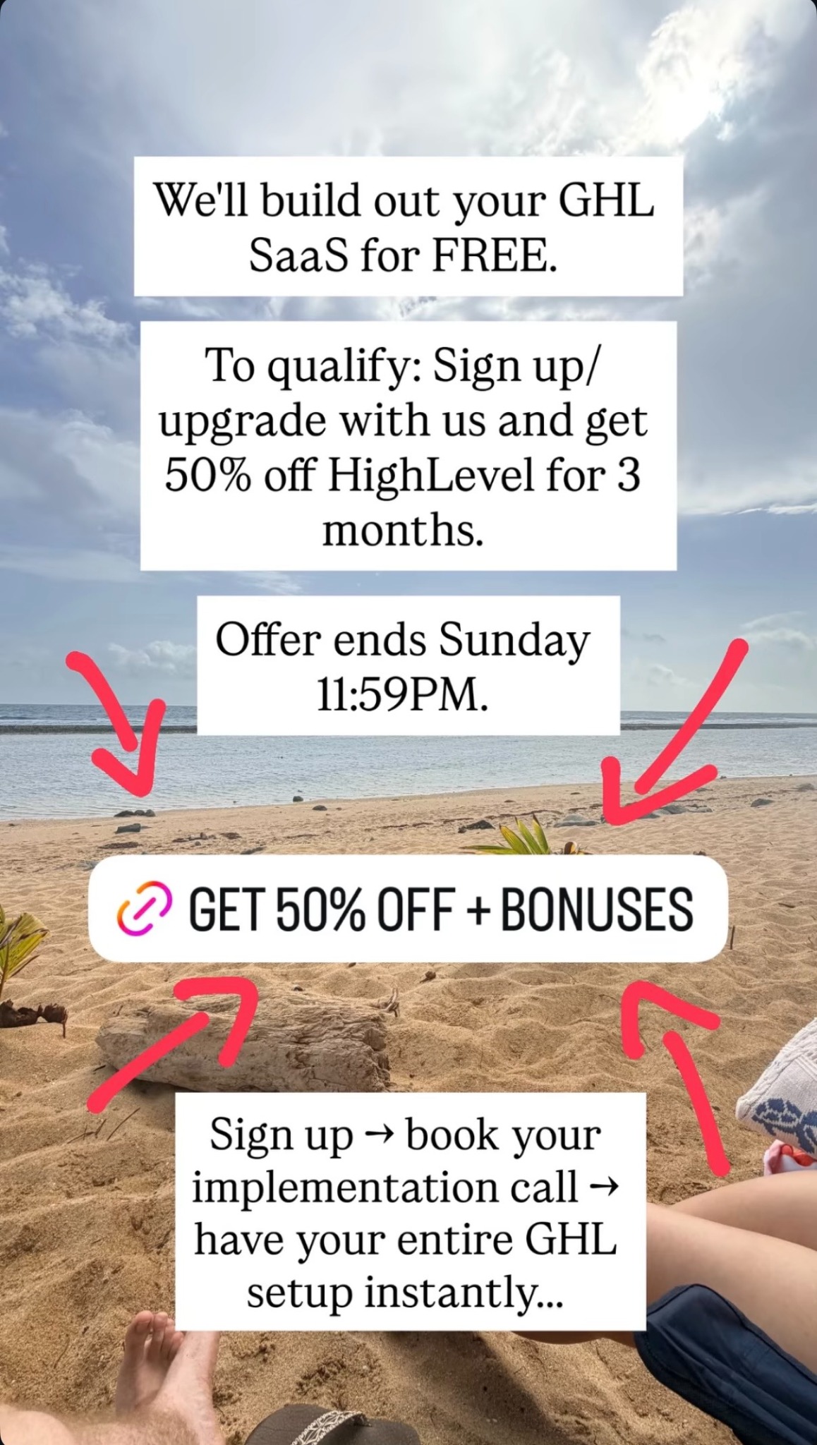 Andrew George Facebook ad