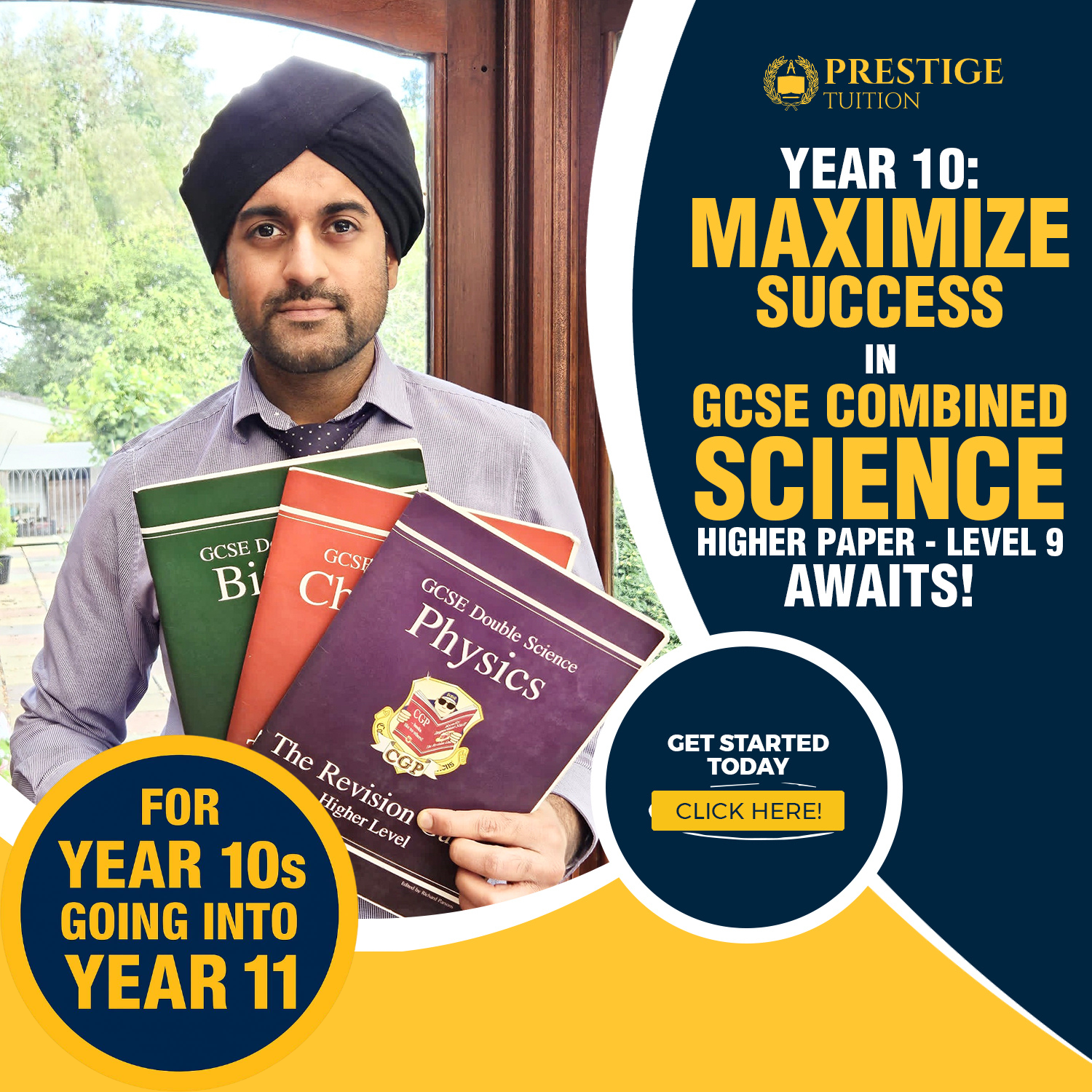 Satvir Channa - Science Tutor Facebook ad