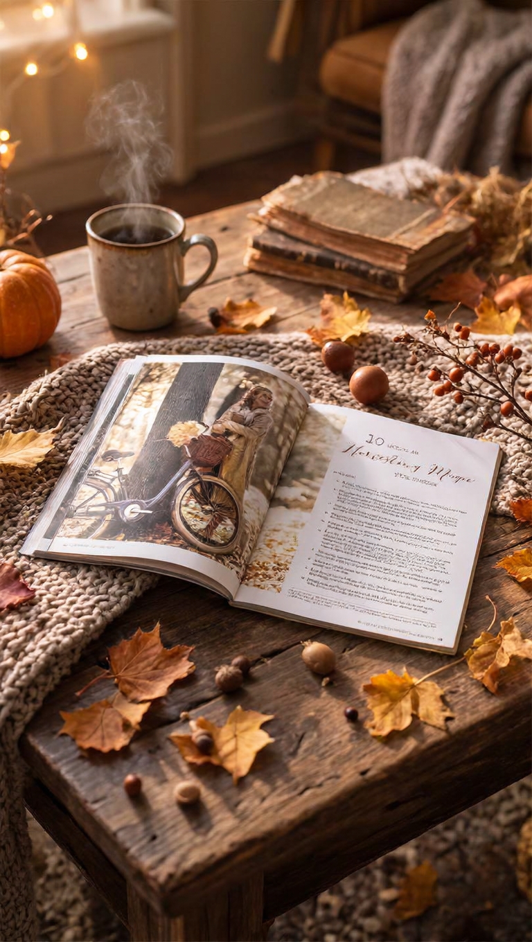 Bella Grace Magazine Facebook ad: Your Autumn Invitation to Slow Down