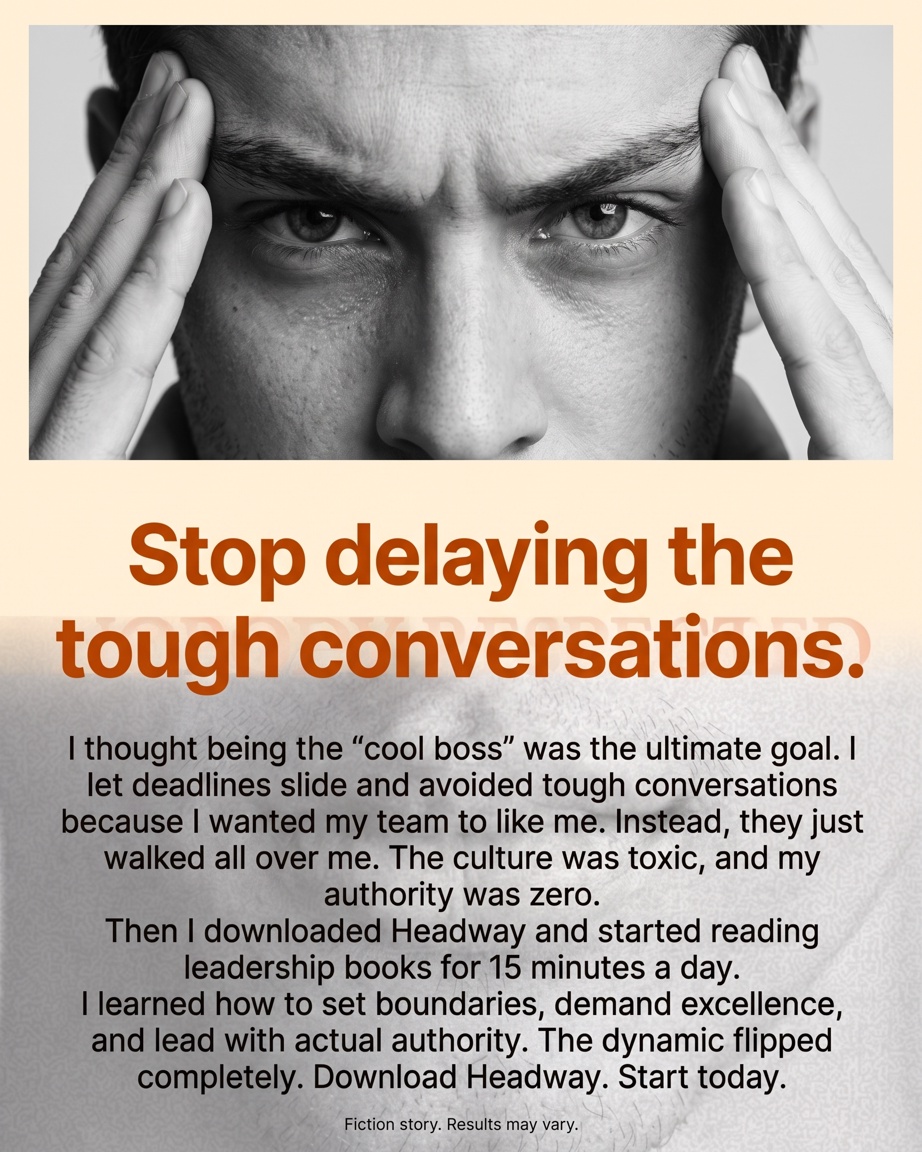 Headway App Facebook ad