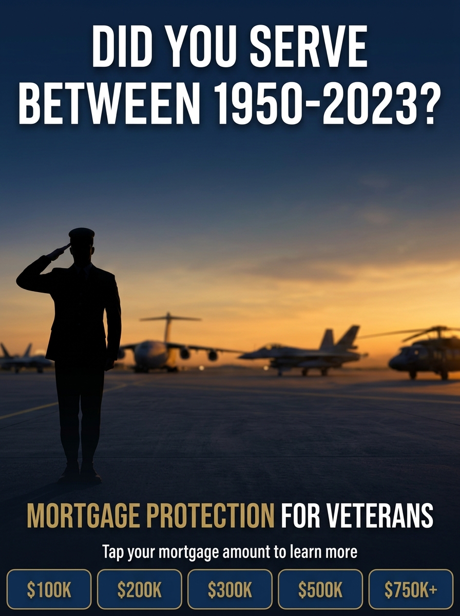 My Affordable Veteran Insurance Facebook ad