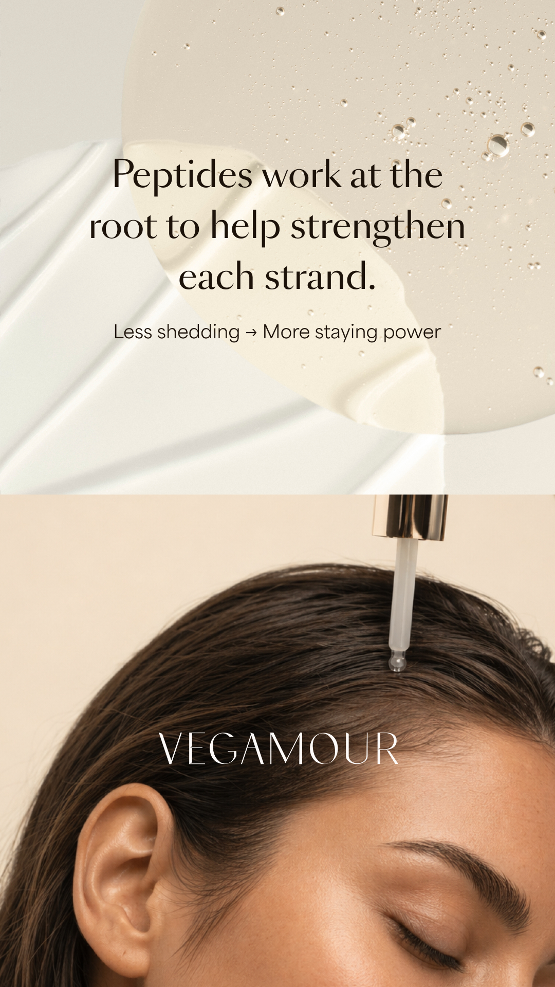 Vegamour Facebook ad