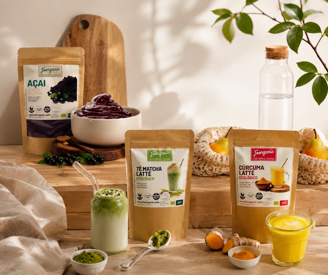 Foorganic Facebook ad: Come rico. Come consciente.