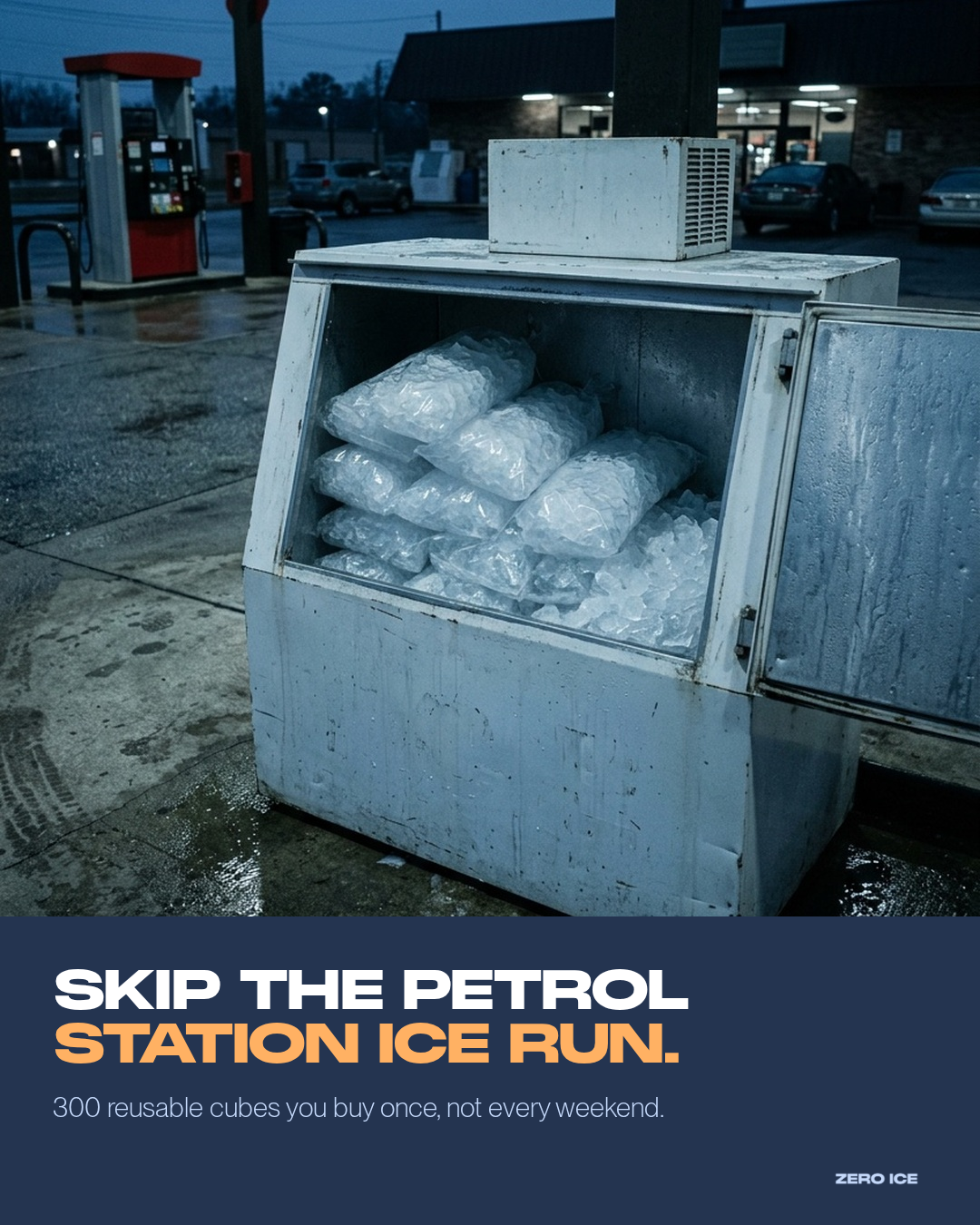 ZERO ICE Facebook ad
