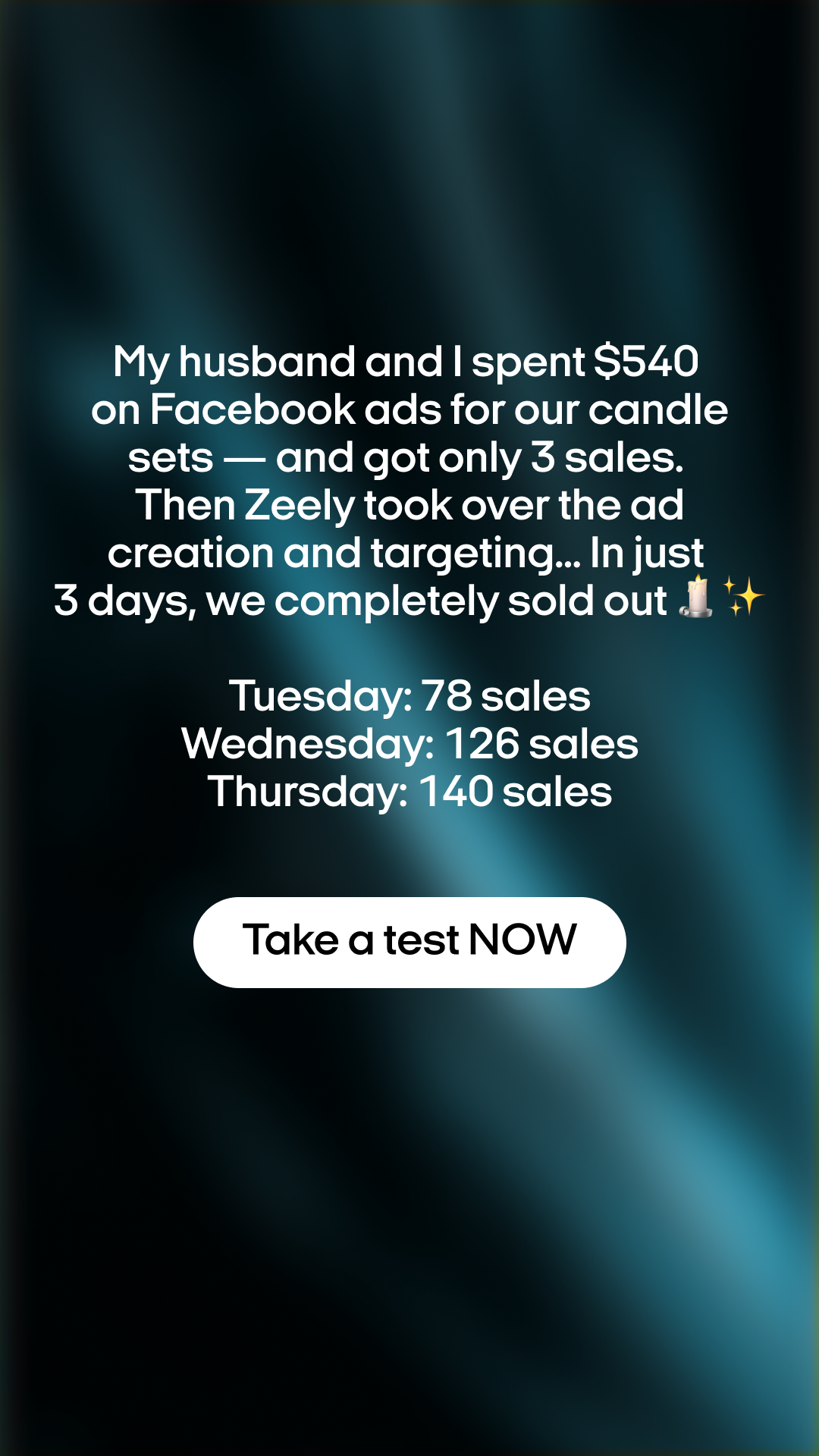Zeely Facebook ad
