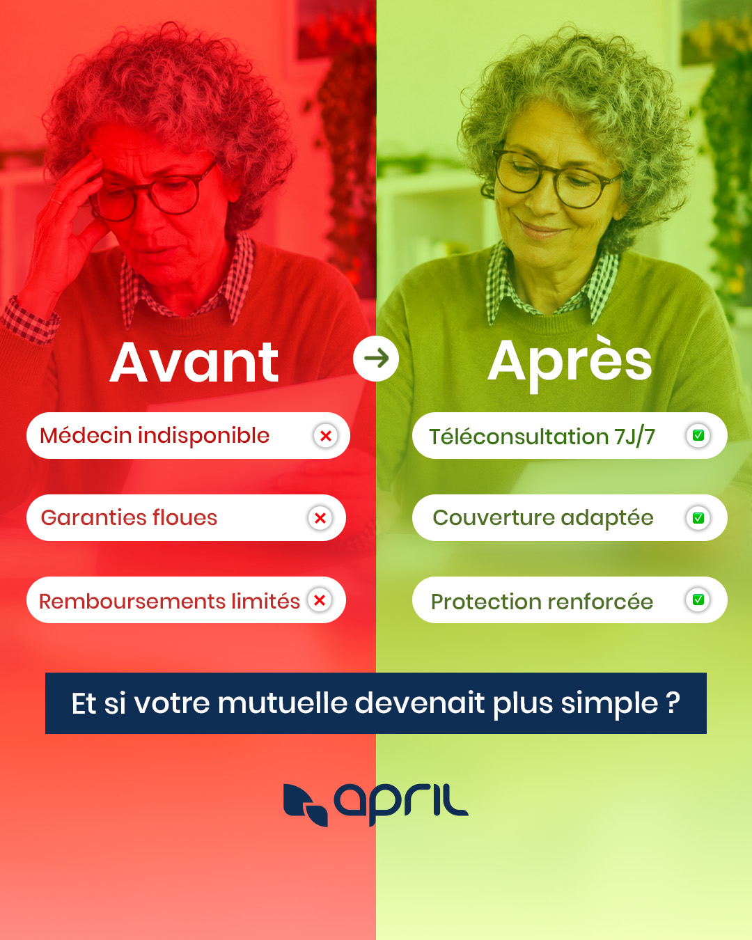 APRIL Facebook ad