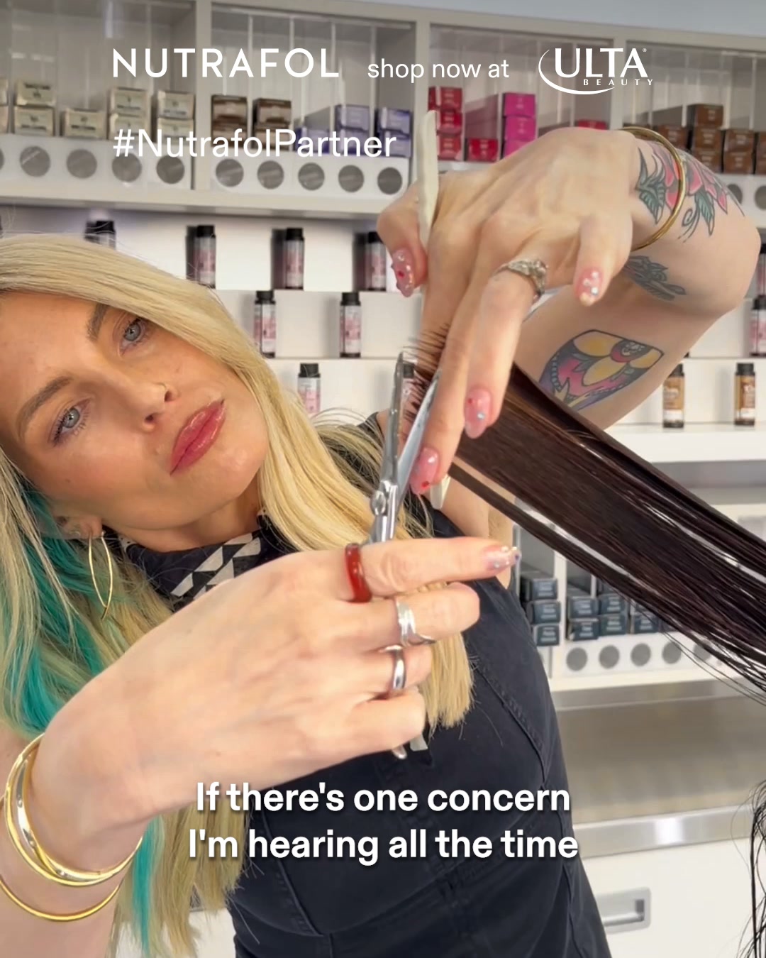 Nutrafol Facebook ad: Growth starts at Ulta.