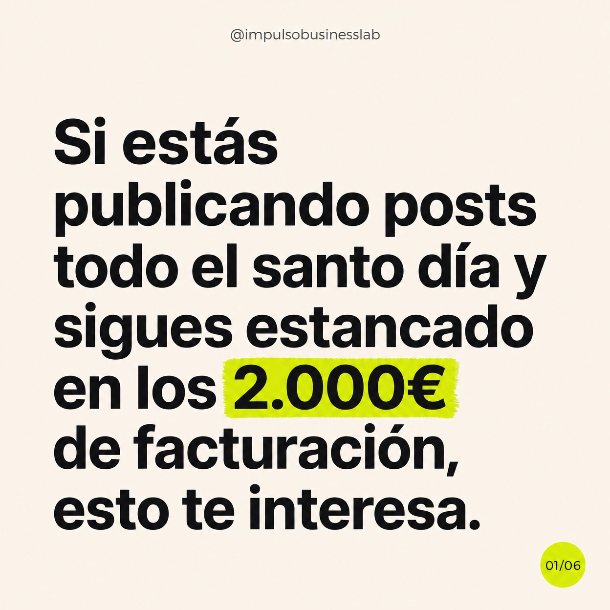 Impulso 360 Facebook ad