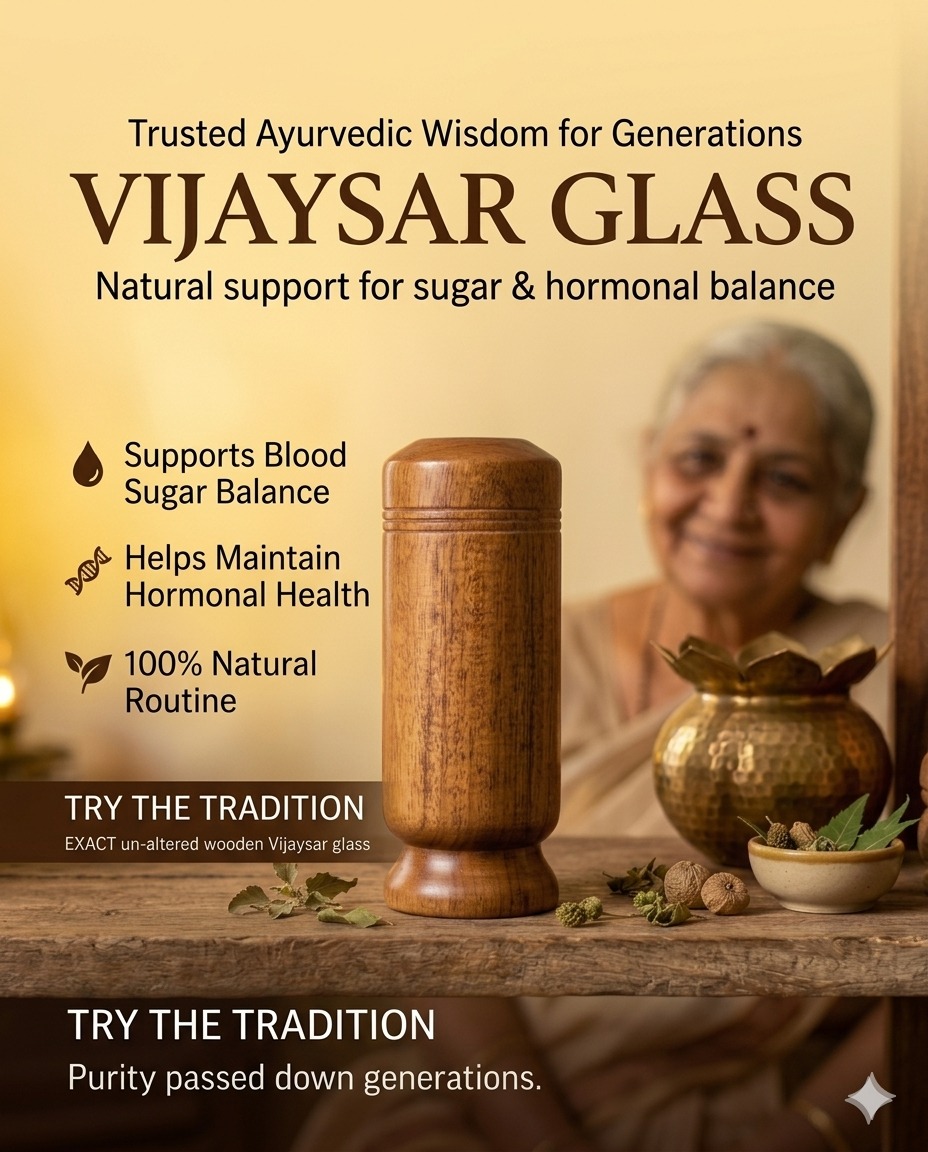 Kansa Wellness Facebook ad: Balance Life with Ayurvedic Wisdom