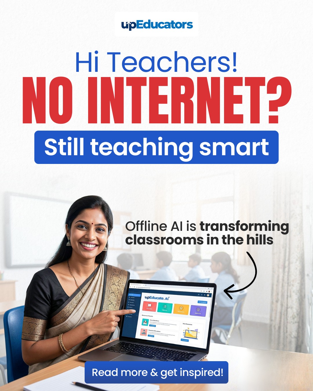 upEducators Facebook ad