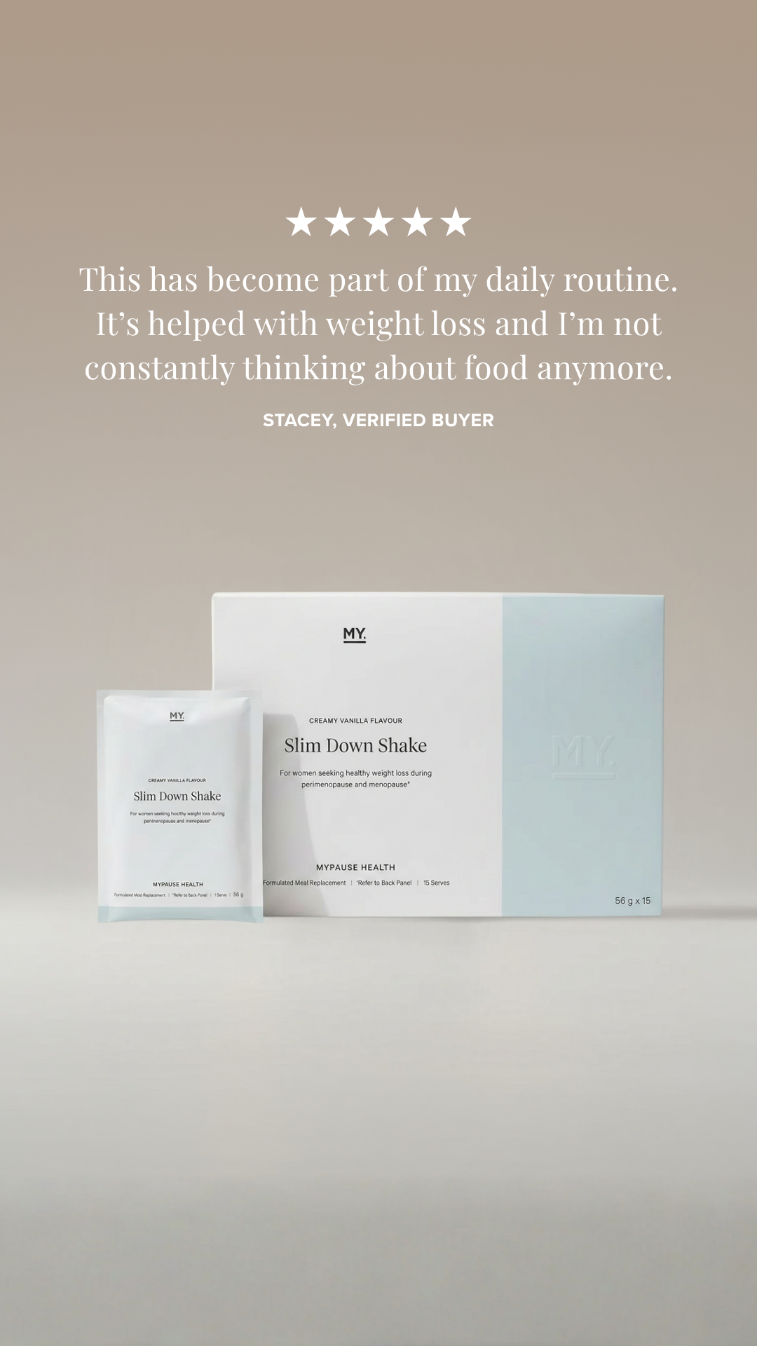 MyPause Health Facebook ad