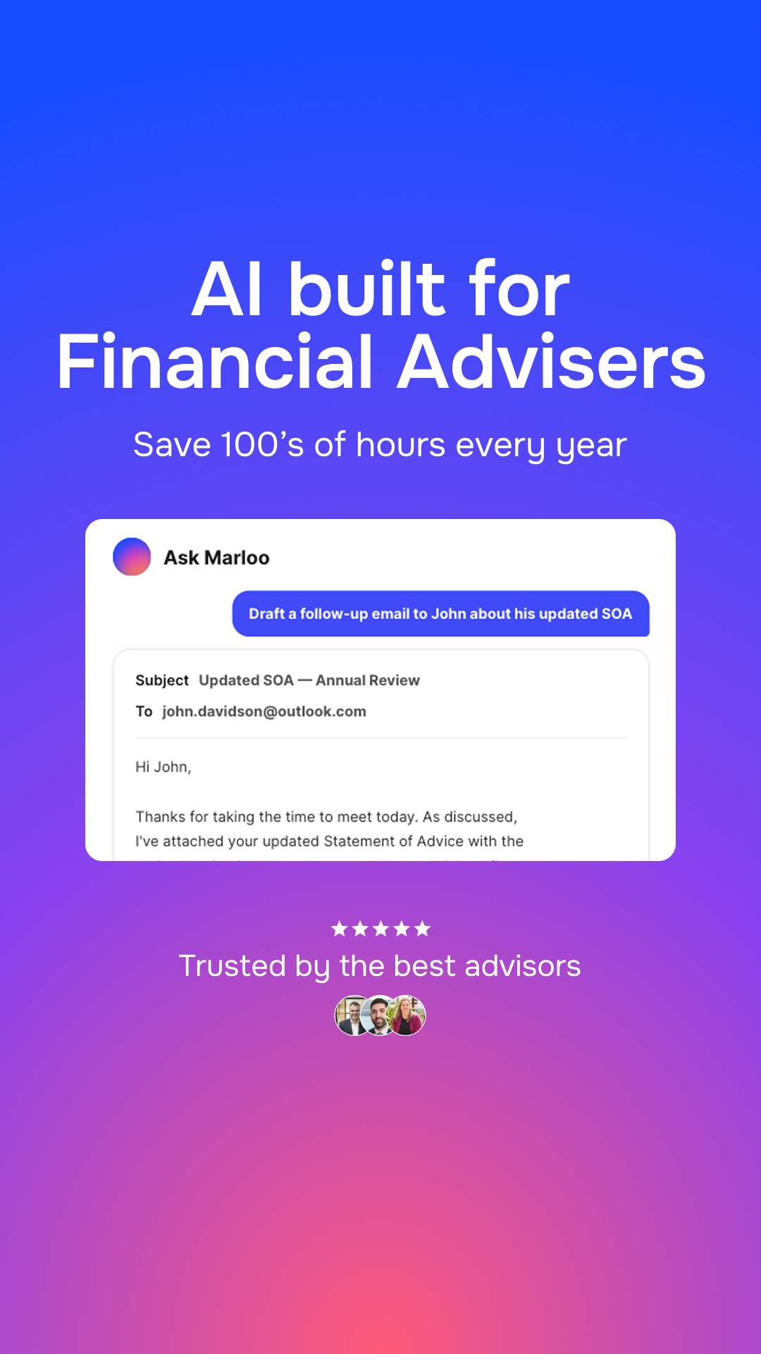 Marloo Facebook ad