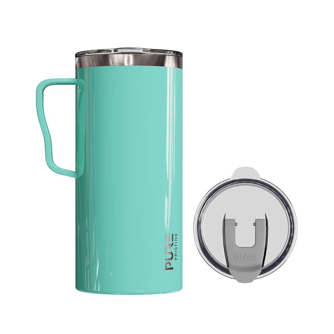 PURE Drinkware Facebook ad: Did you know silver is naturally antimicrobial?