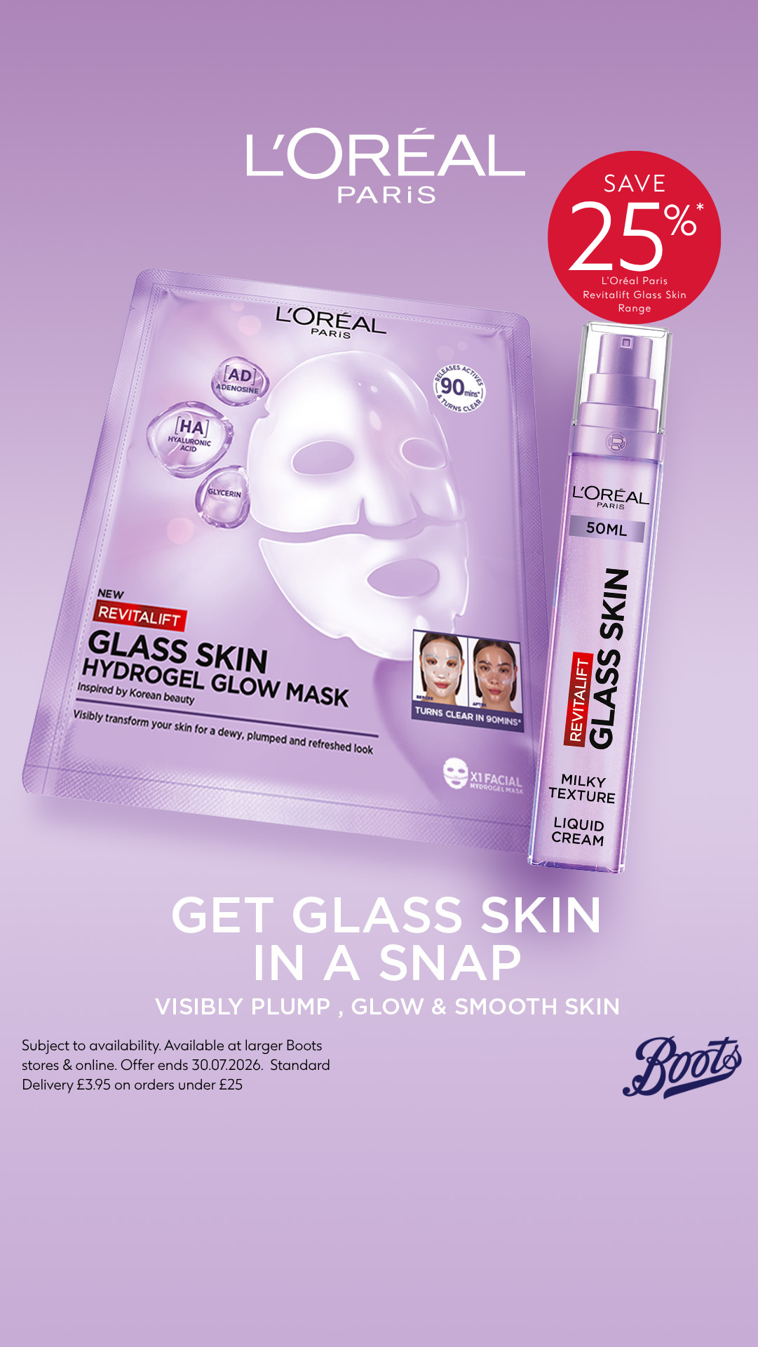 Boots UK Facebook ad