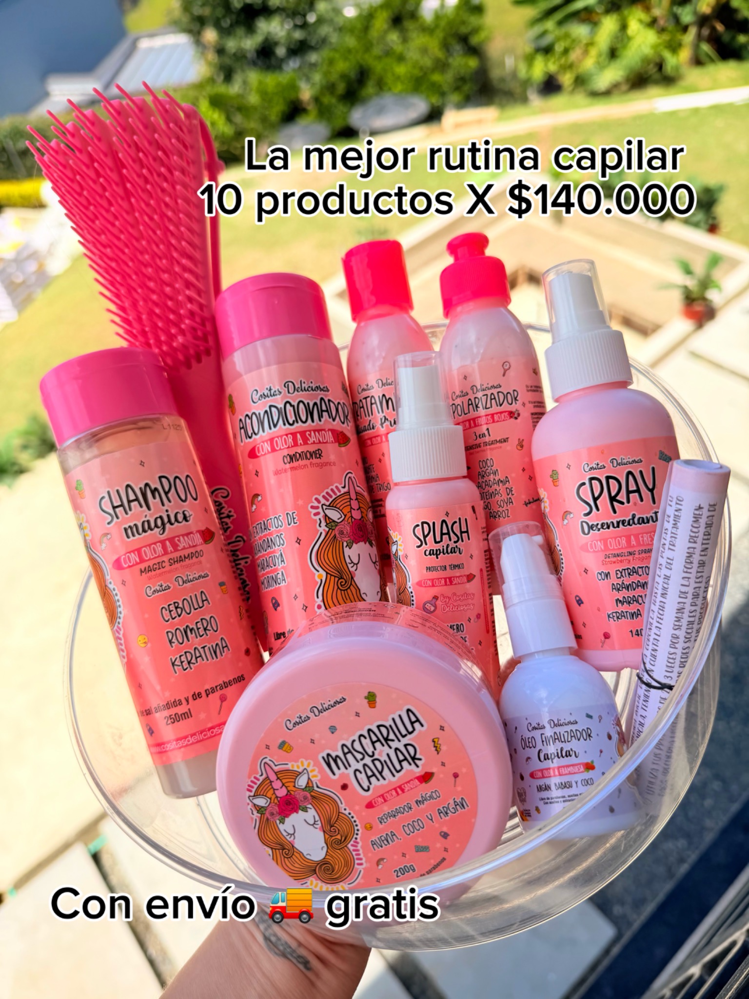 cabellomagico.col Facebook ad: Envio gratis