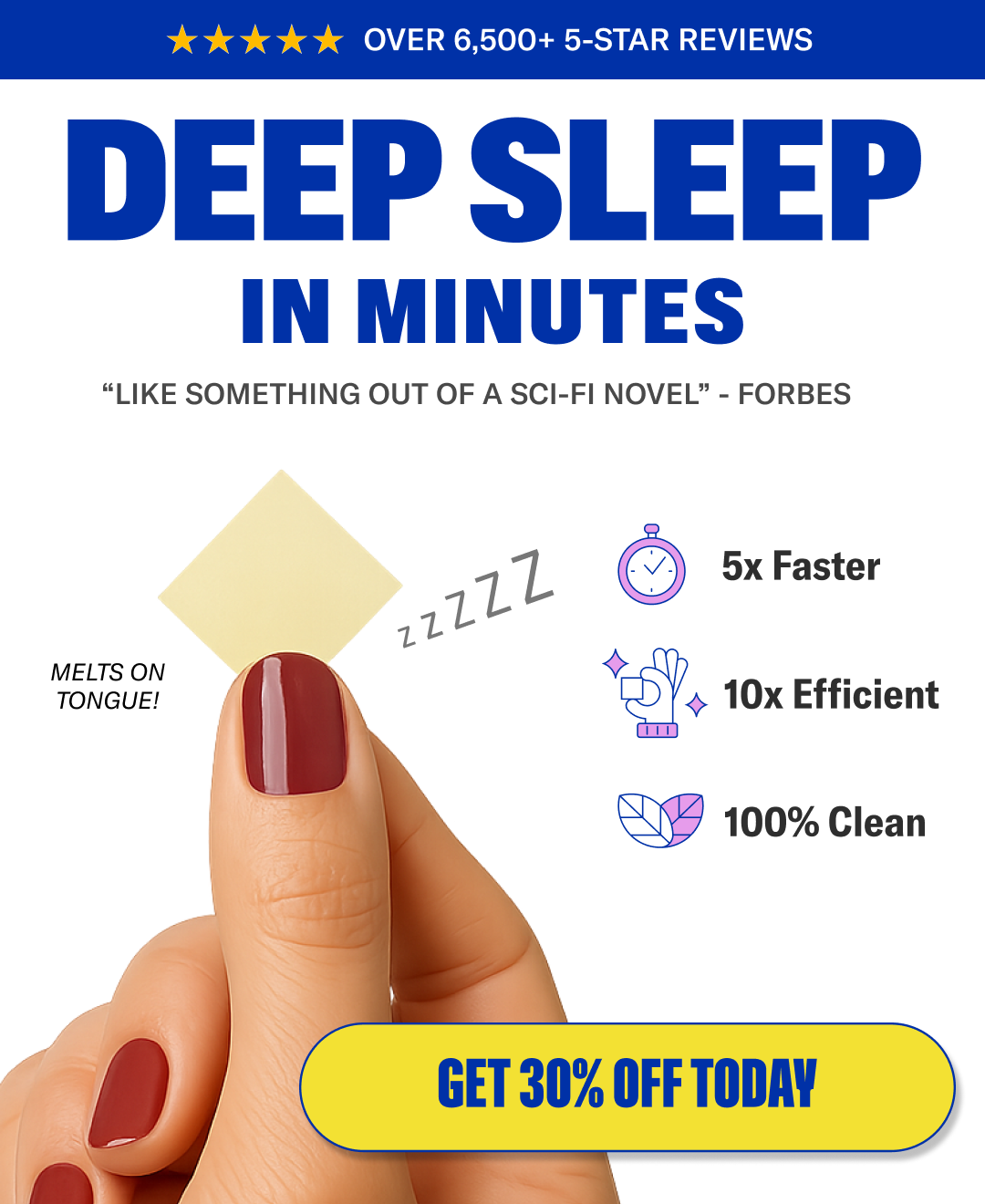 NuStrips Facebook ad
