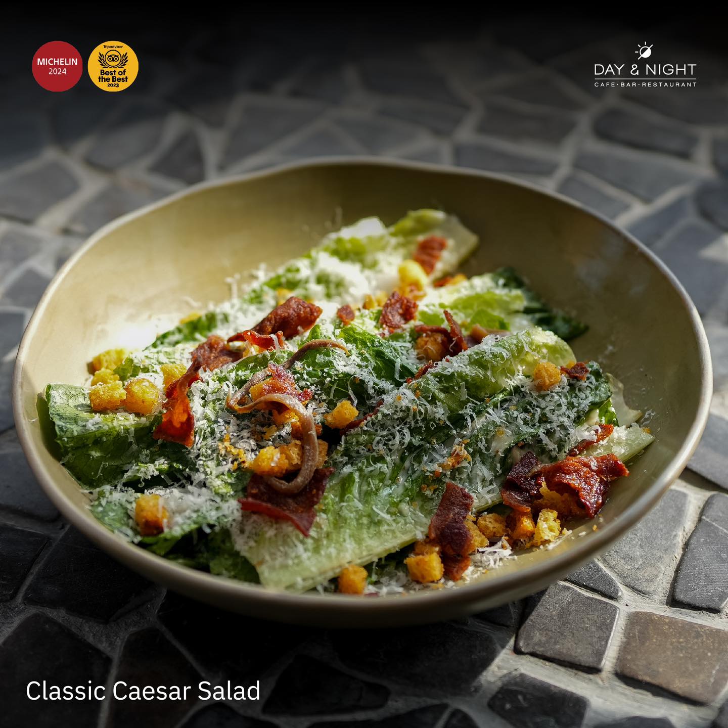 DAY & NIGHT of Koh Samui Facebook ad: At DAY & NIGHT, our salad menu is…
