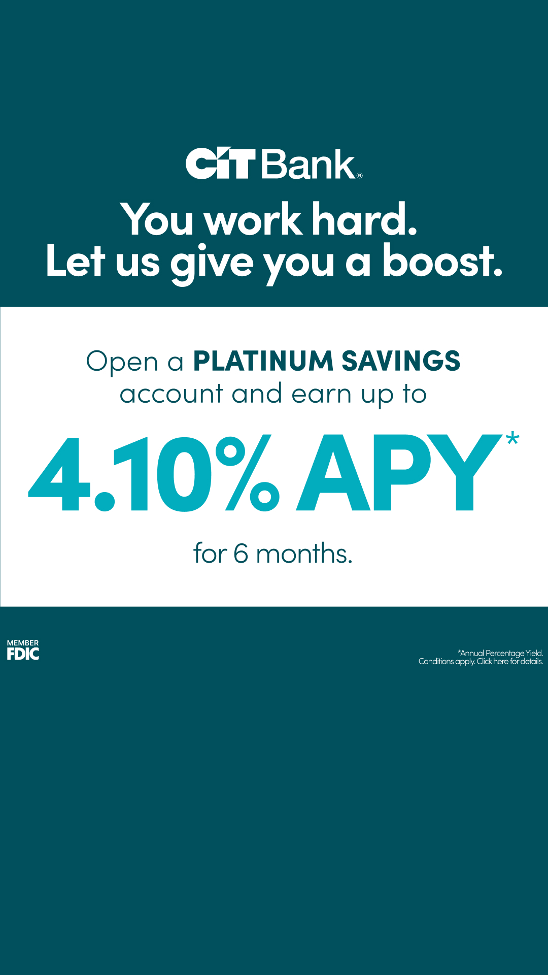 CIT Bank Facebook ad