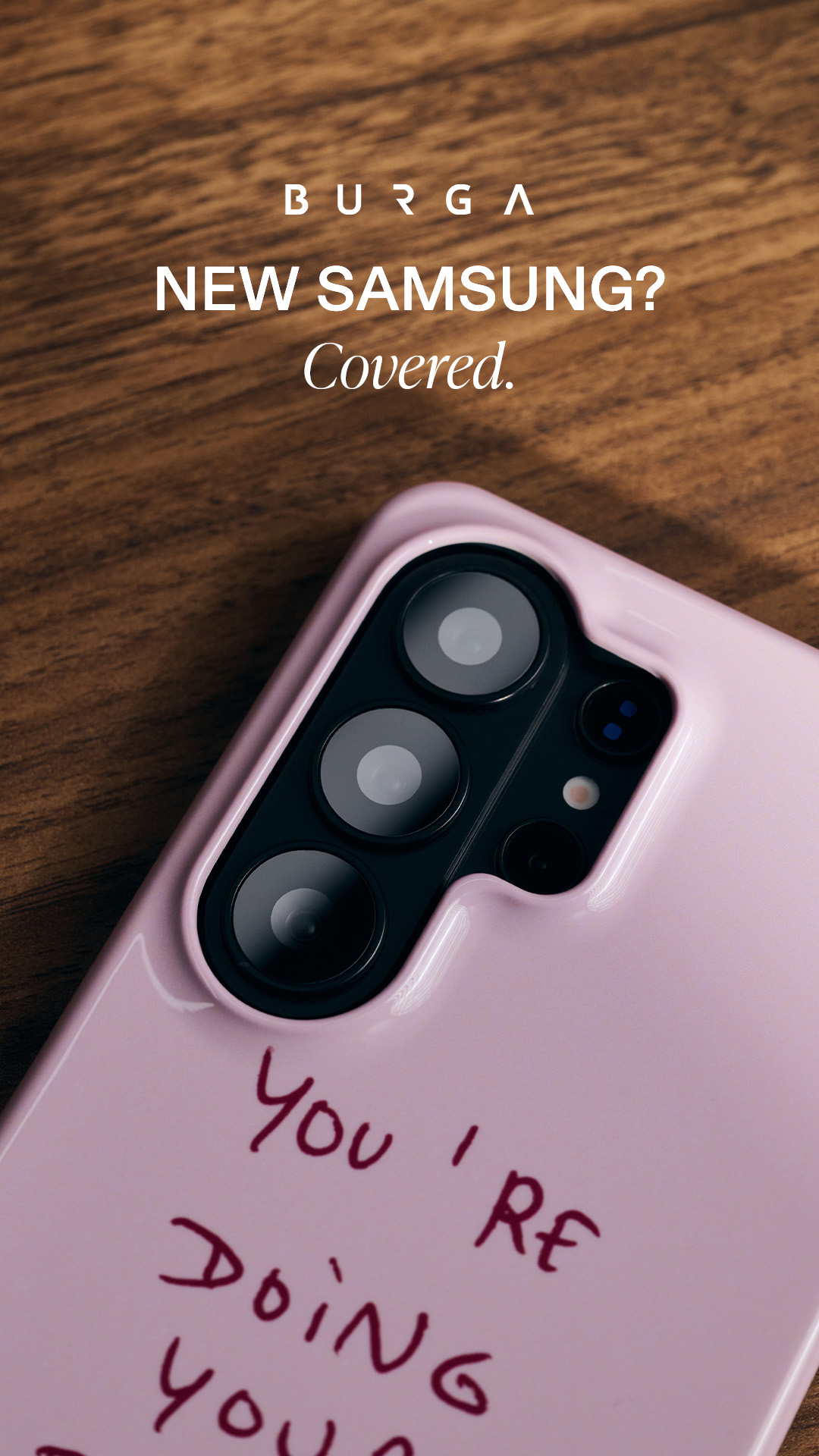BURGA Cases Facebook ad