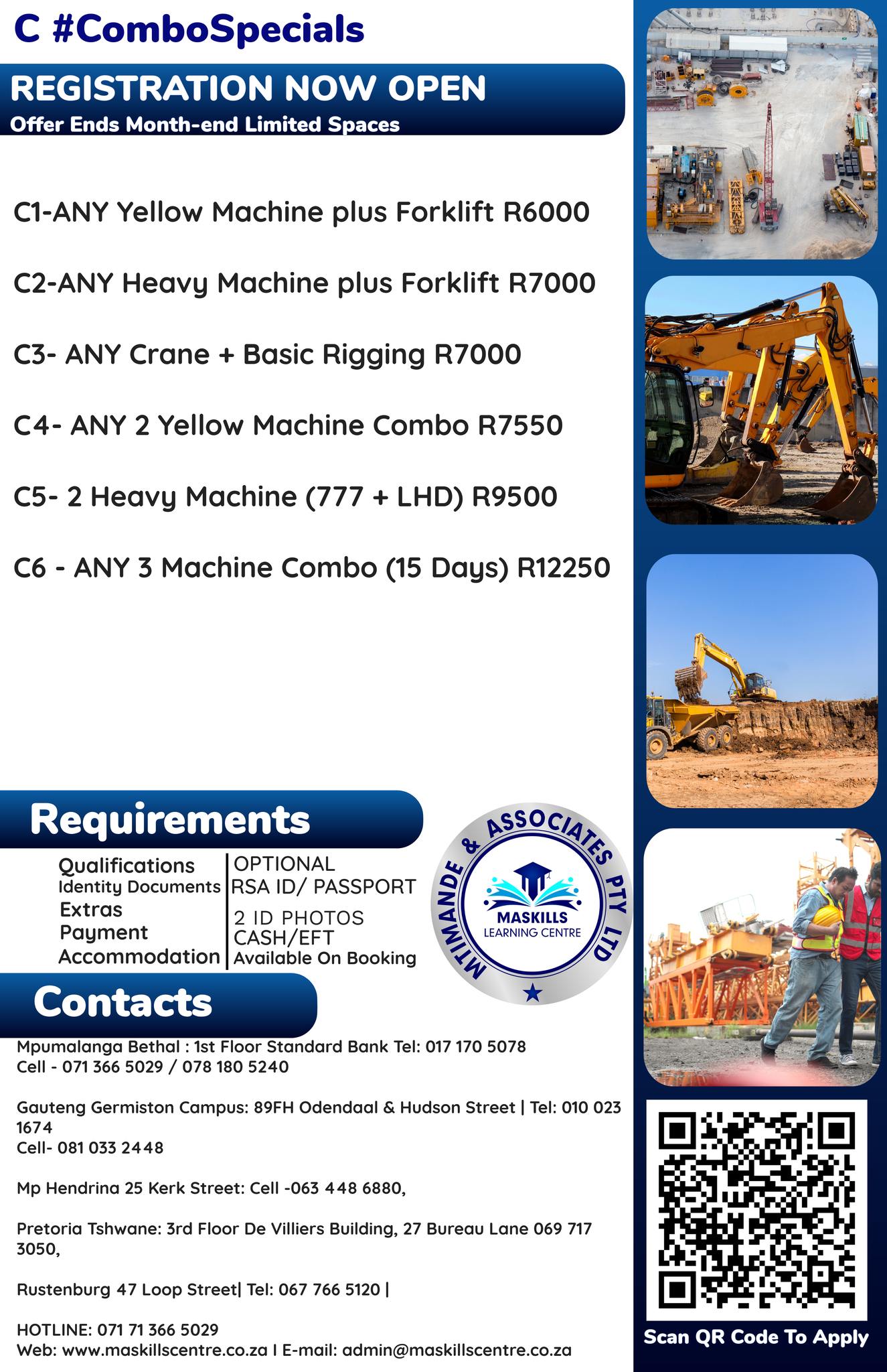 M A Skills Learning Centres Facebook ad: AFFORDABLE COURSES 2026