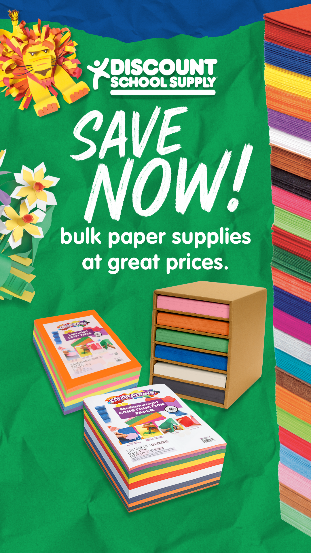 Discount School Supply Facebook ad