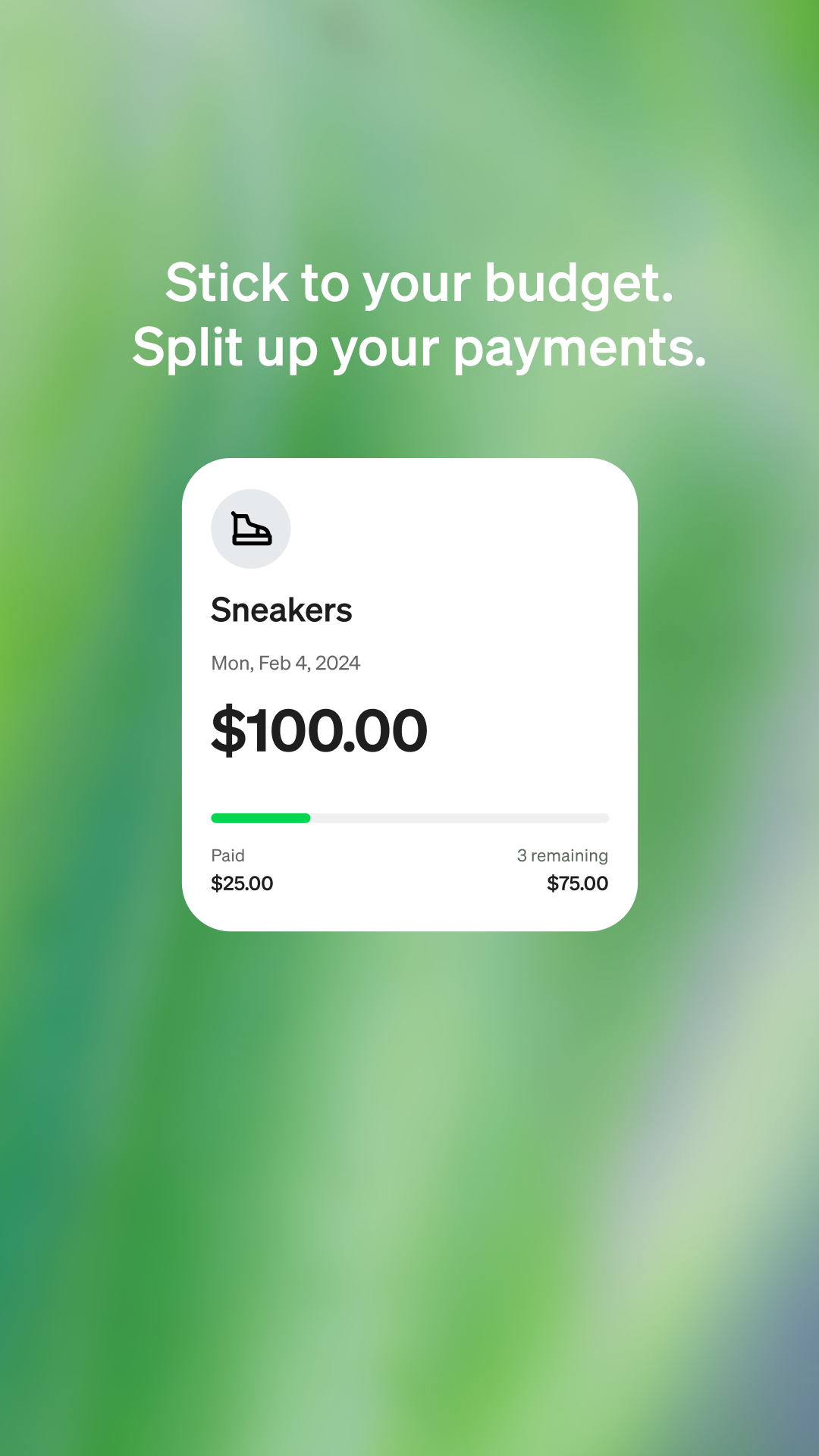 Afterpay USA Facebook ad