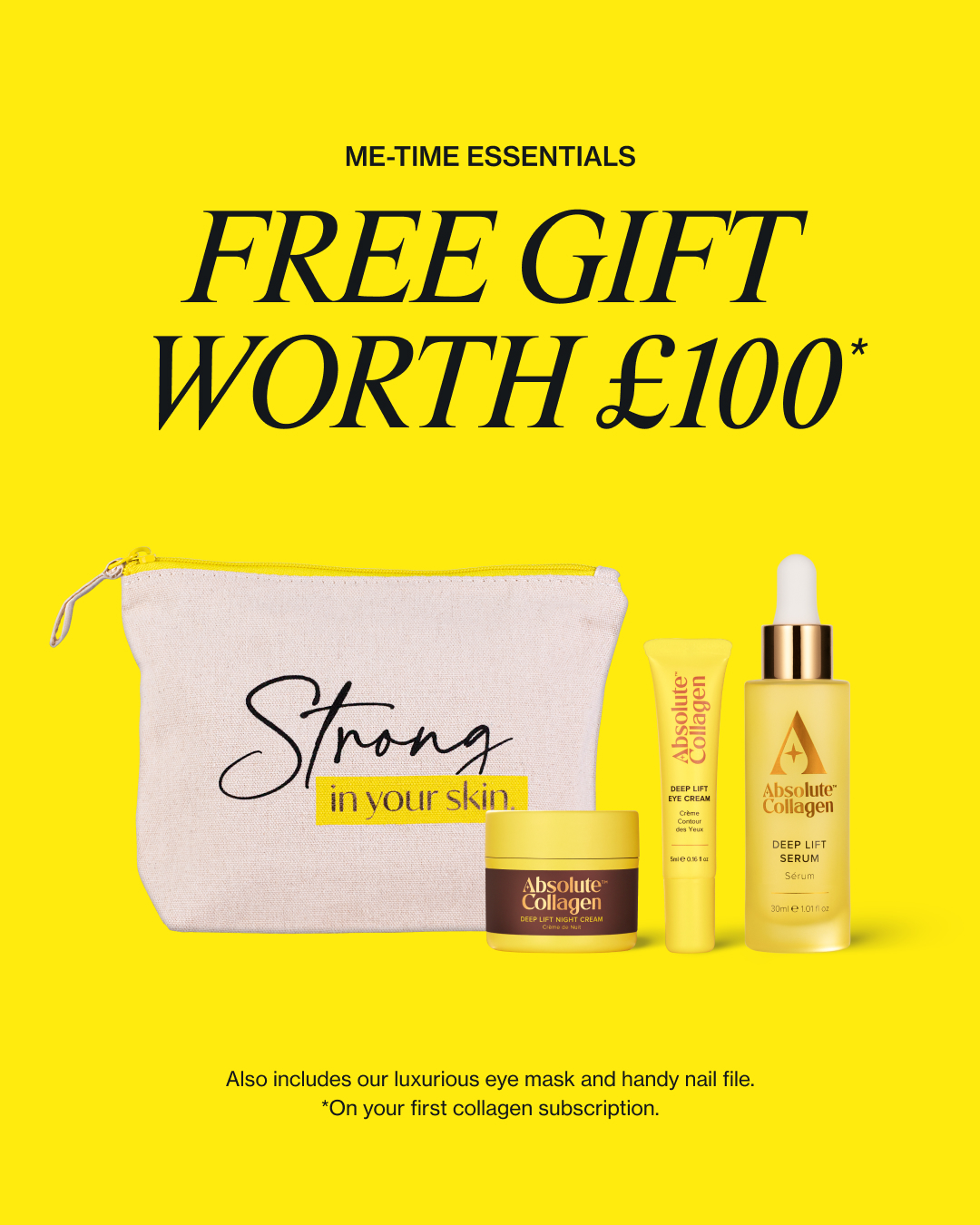 Absolute Collagen Facebook ad