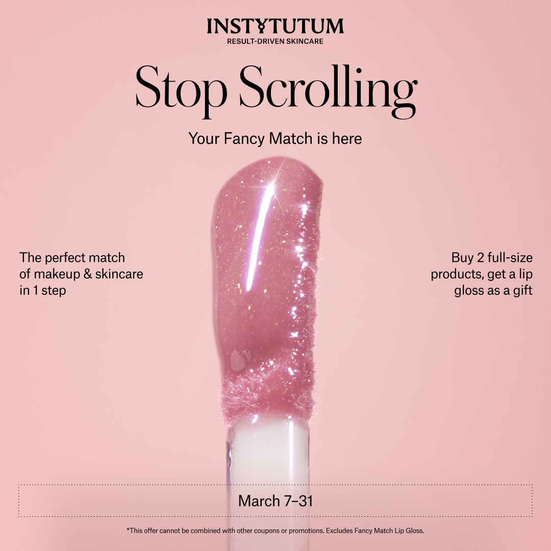 Instytutum Result-Driven Skincare Facebook ad