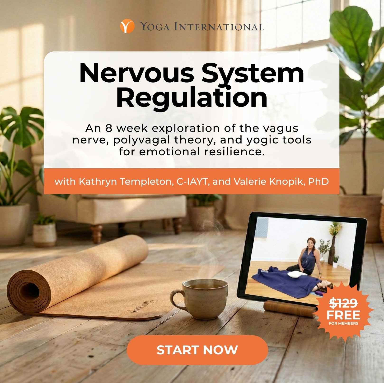 Yoga International Facebook ad