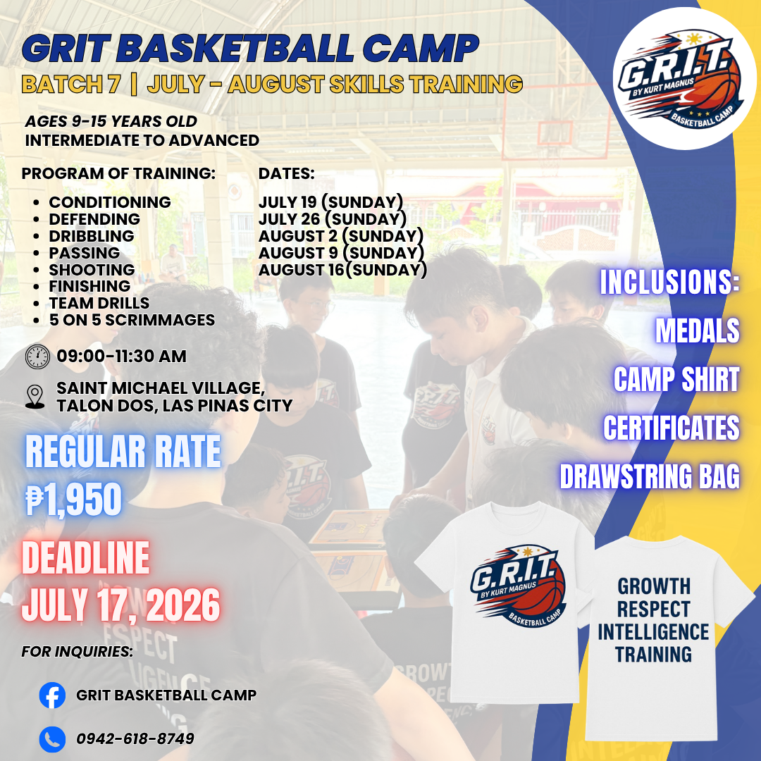 GRIT Basketball Camp Facebook ad: Batch 7 | GRIT Basketball Camp Skills Training