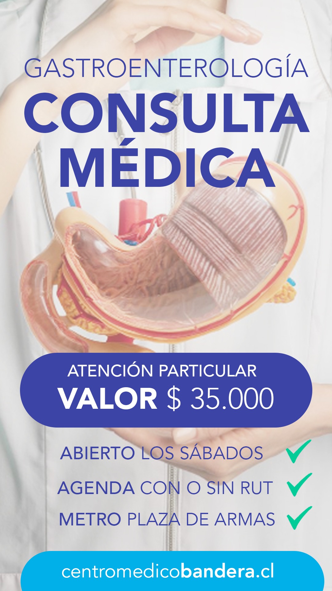 Centro Médico Bandera Facebook ad from May 28, 2025