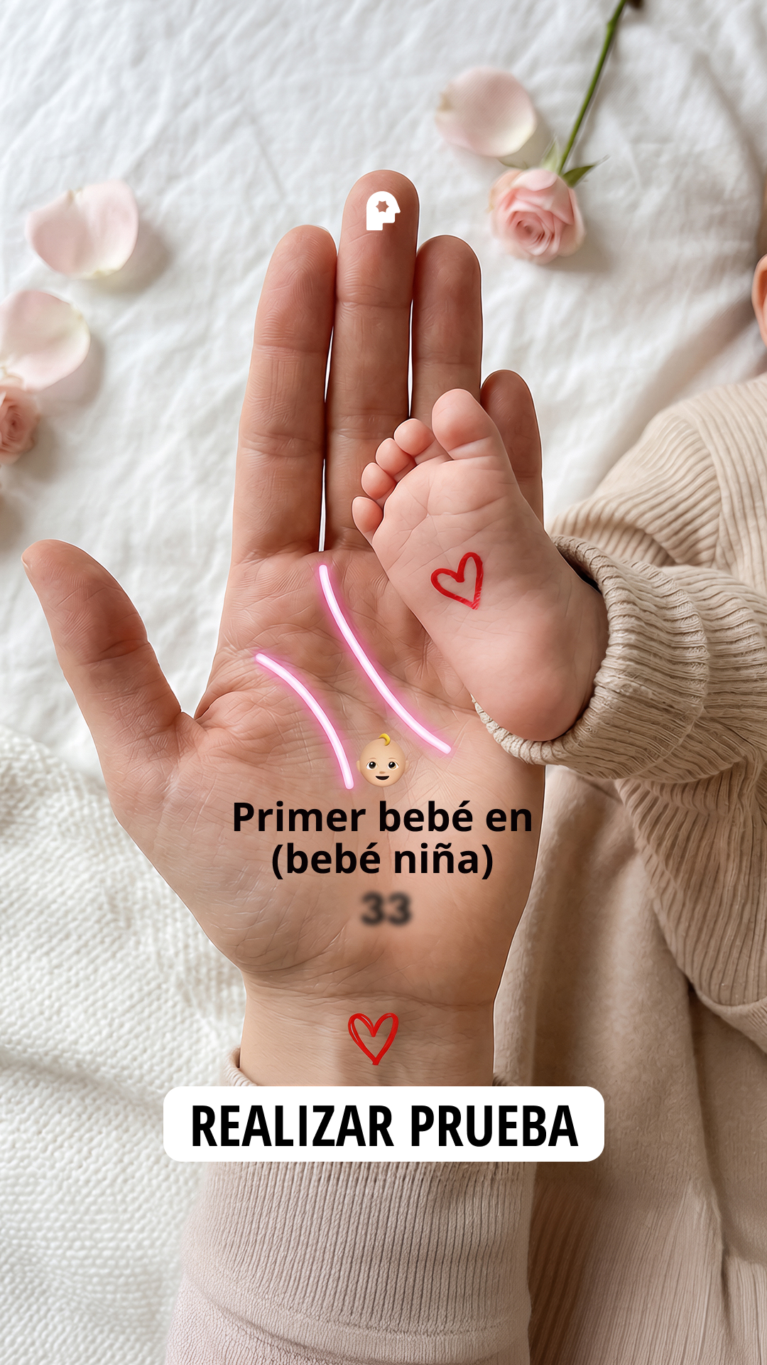 Nebula: Palm Reading Facebook ad
