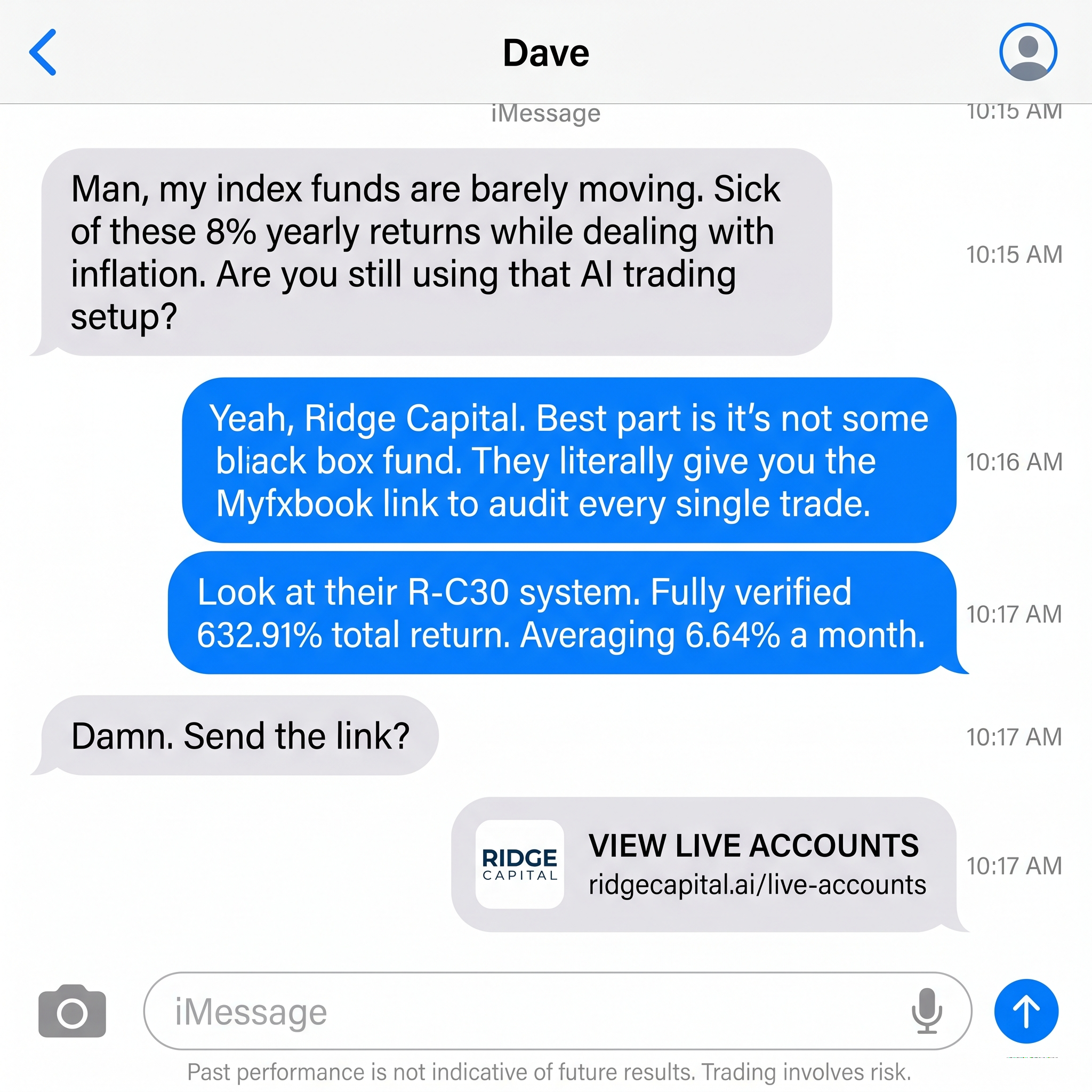 Ridge Capital Solutions Facebook ad