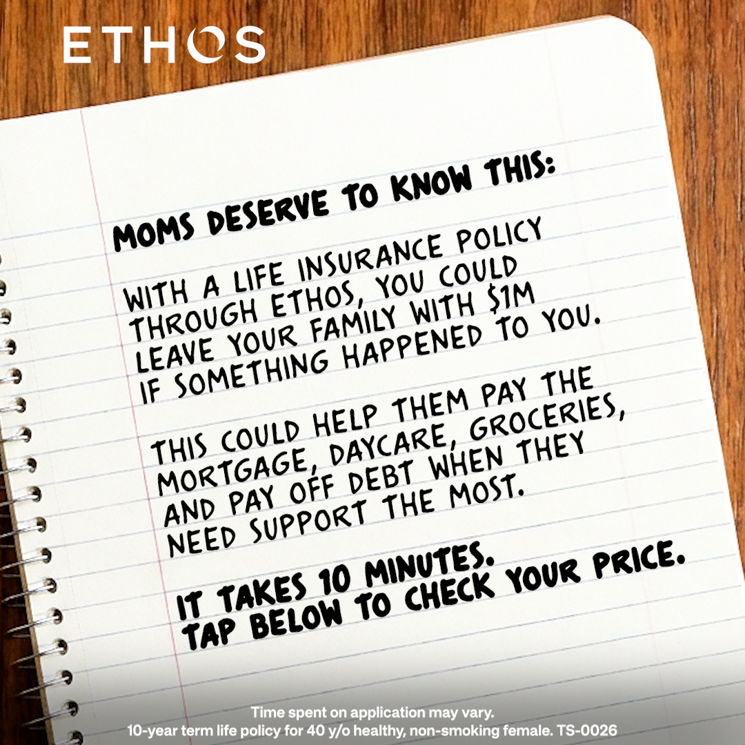 Ethos Facebook ad