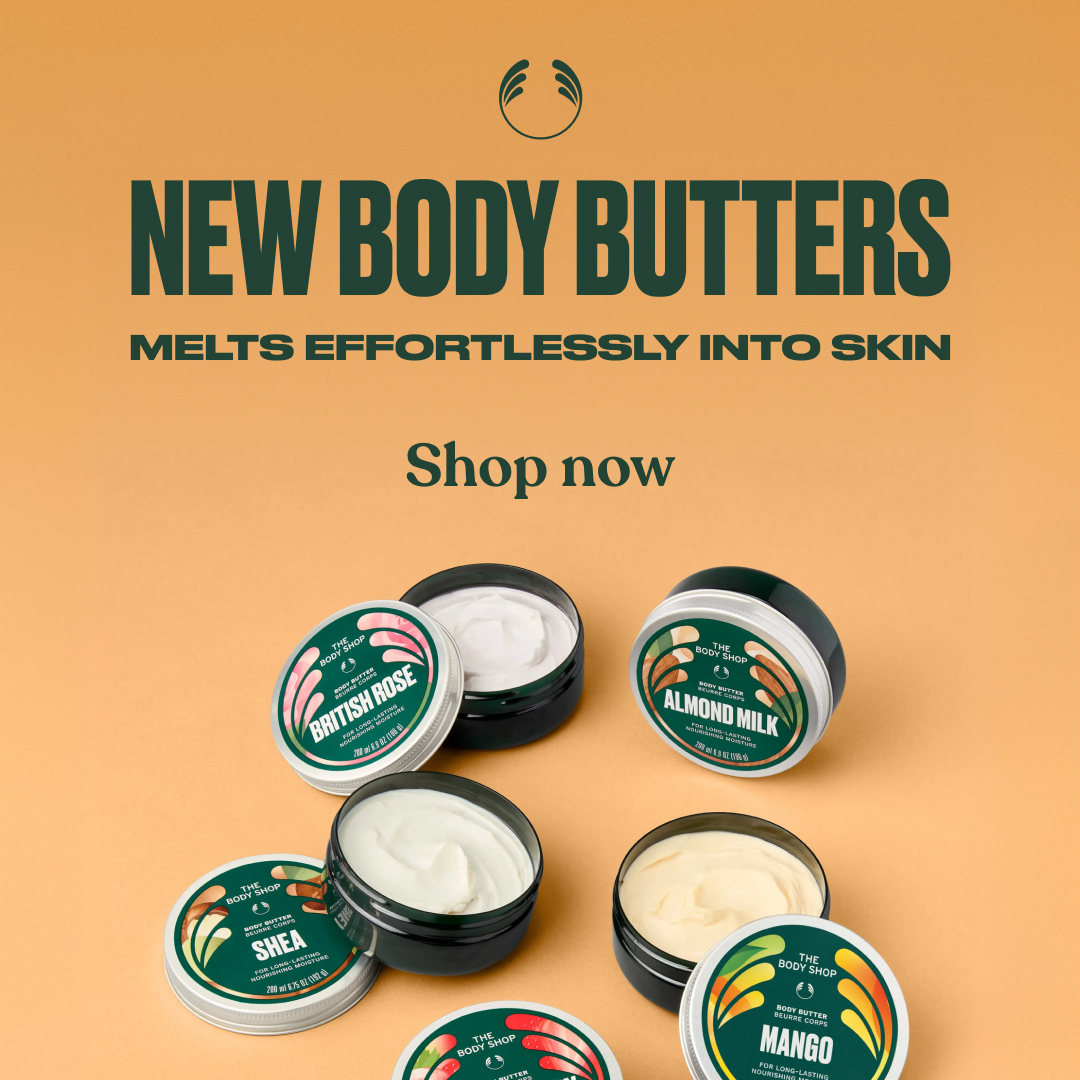 The Body Shop Facebook ad
