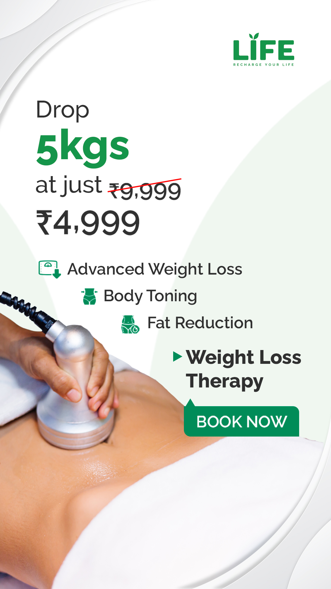 Life Slimming and Cosmetic Clinic Facebook ad from May 13, 2026