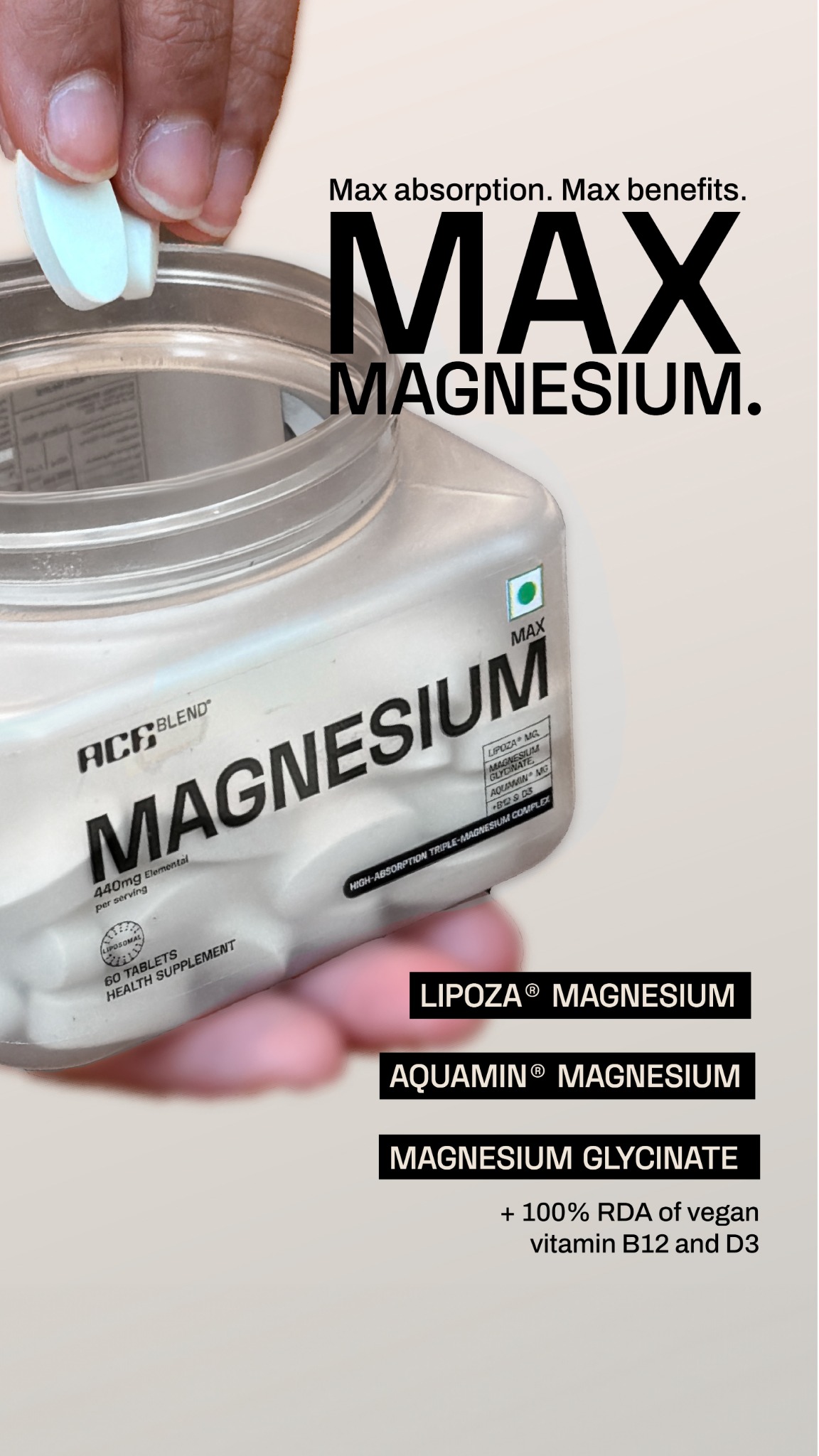 Aceblend.wellness Facebook ad