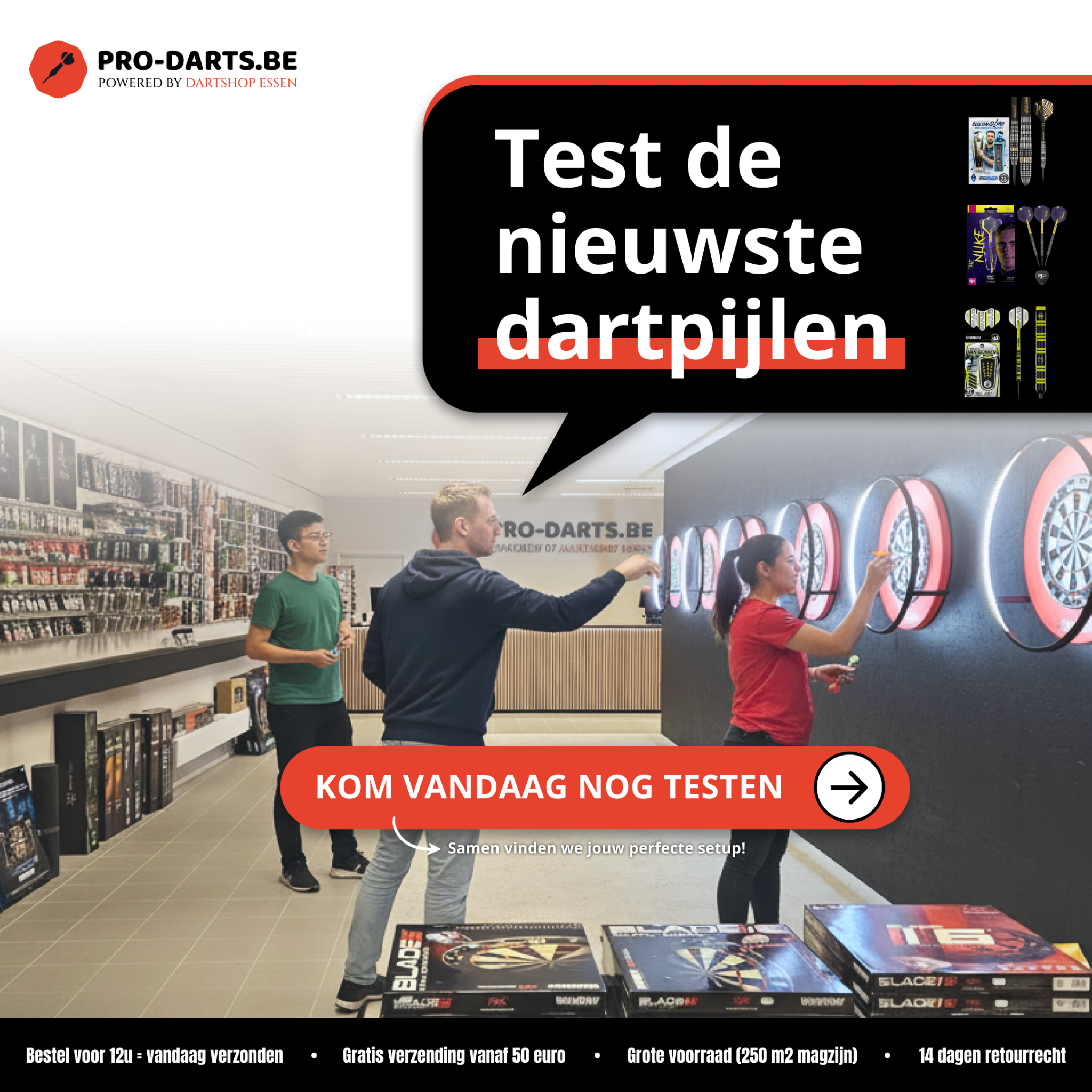 Pro Darts Facebook ad
